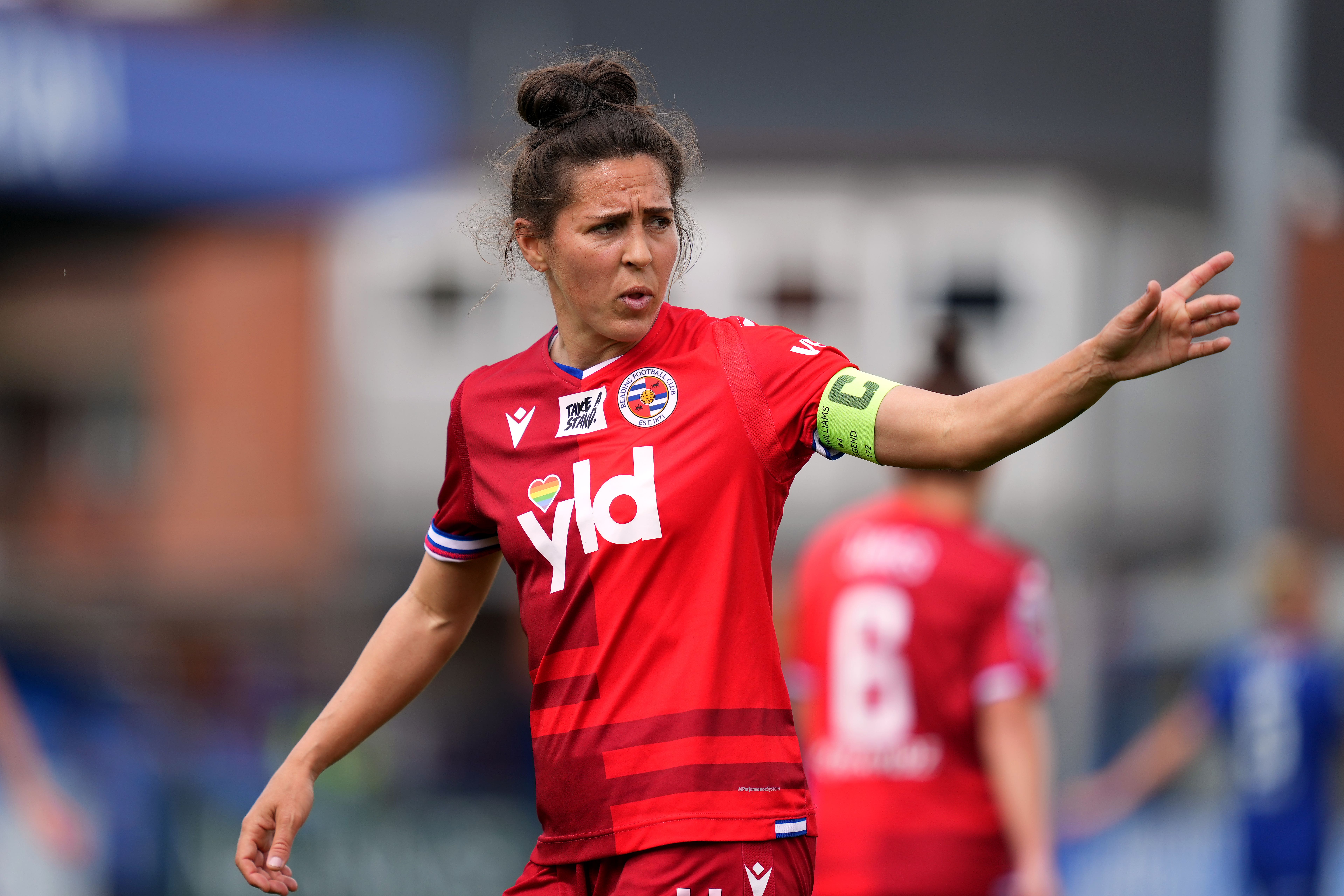 England’s most capped player Fara Williams announced she would retire at the end of the season on this day in 2021 (John Walton/PA)