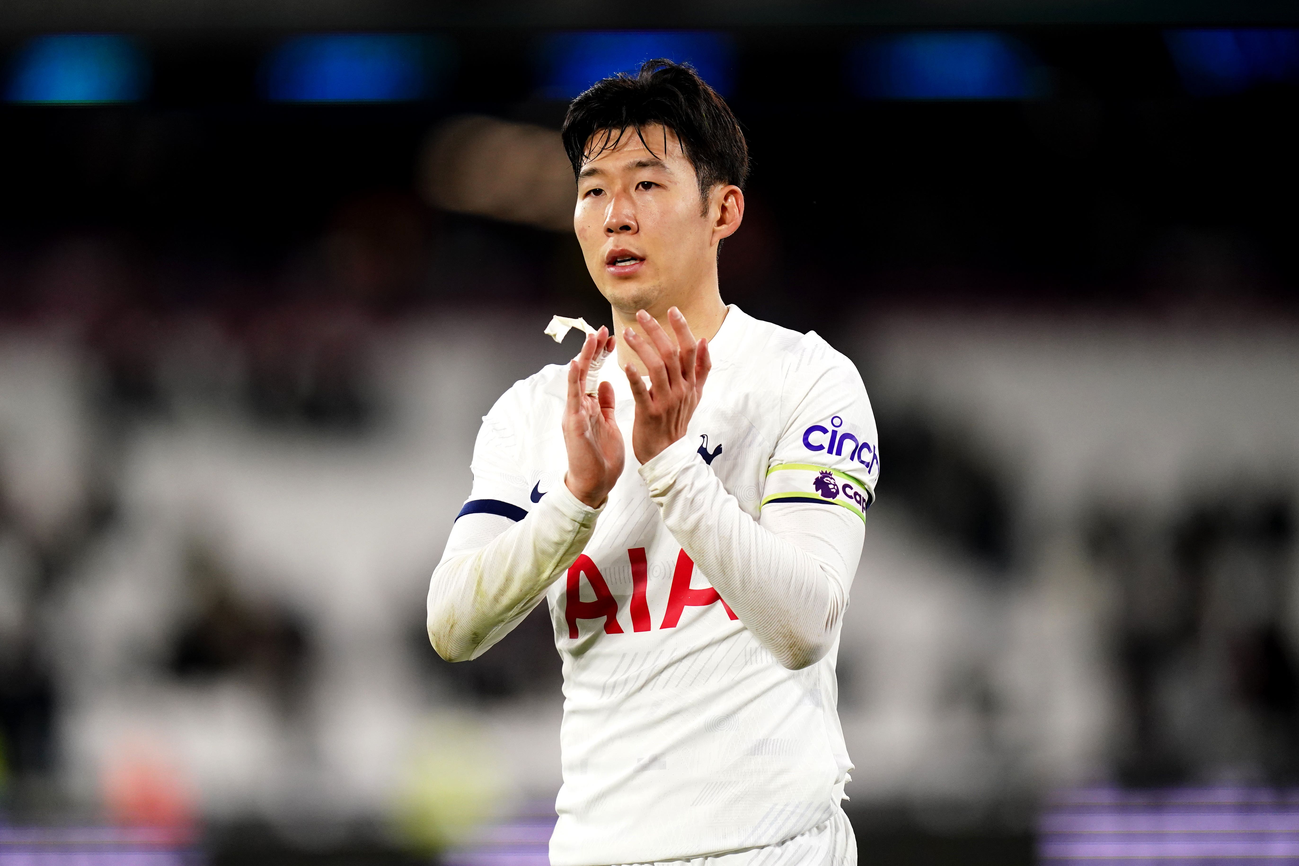 Son Heung-min is confident Tottenham can bounce back against Arsenal (John Walton/PA)