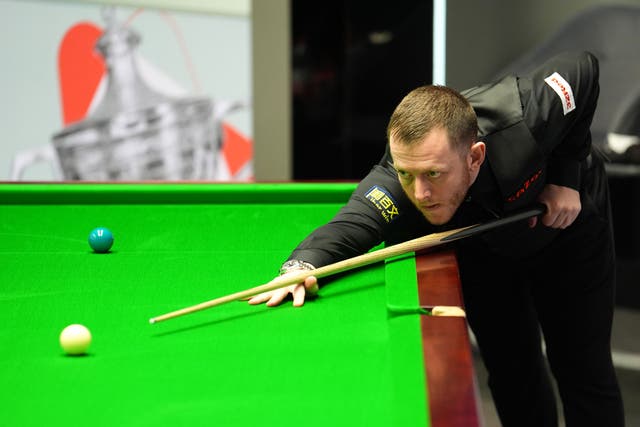 Mark Allen will reduce the late nights in his quest for a first world snooker title (Martin Rickett/PA)