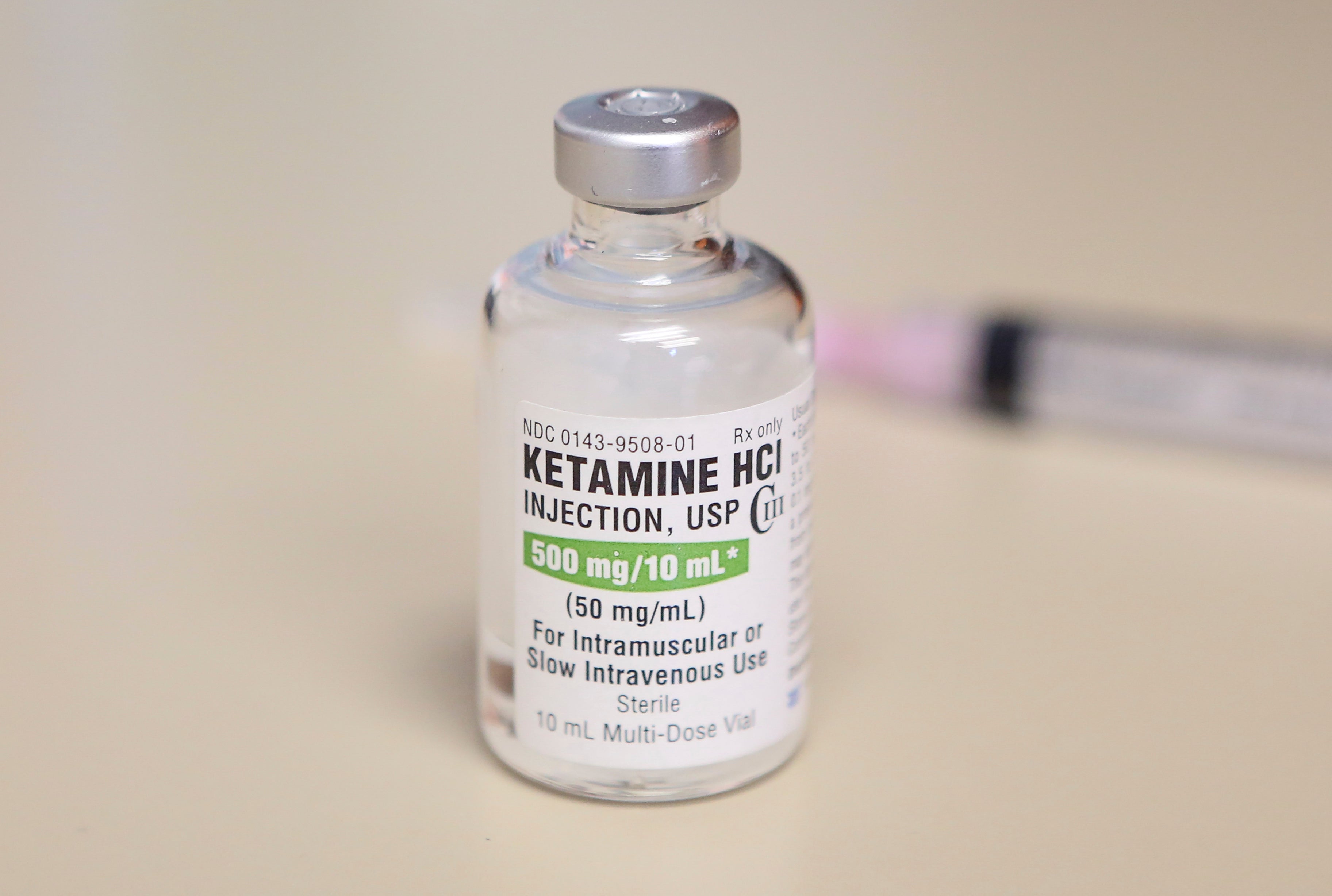 Ketamine is widely used by the NHS as an anaesthetic