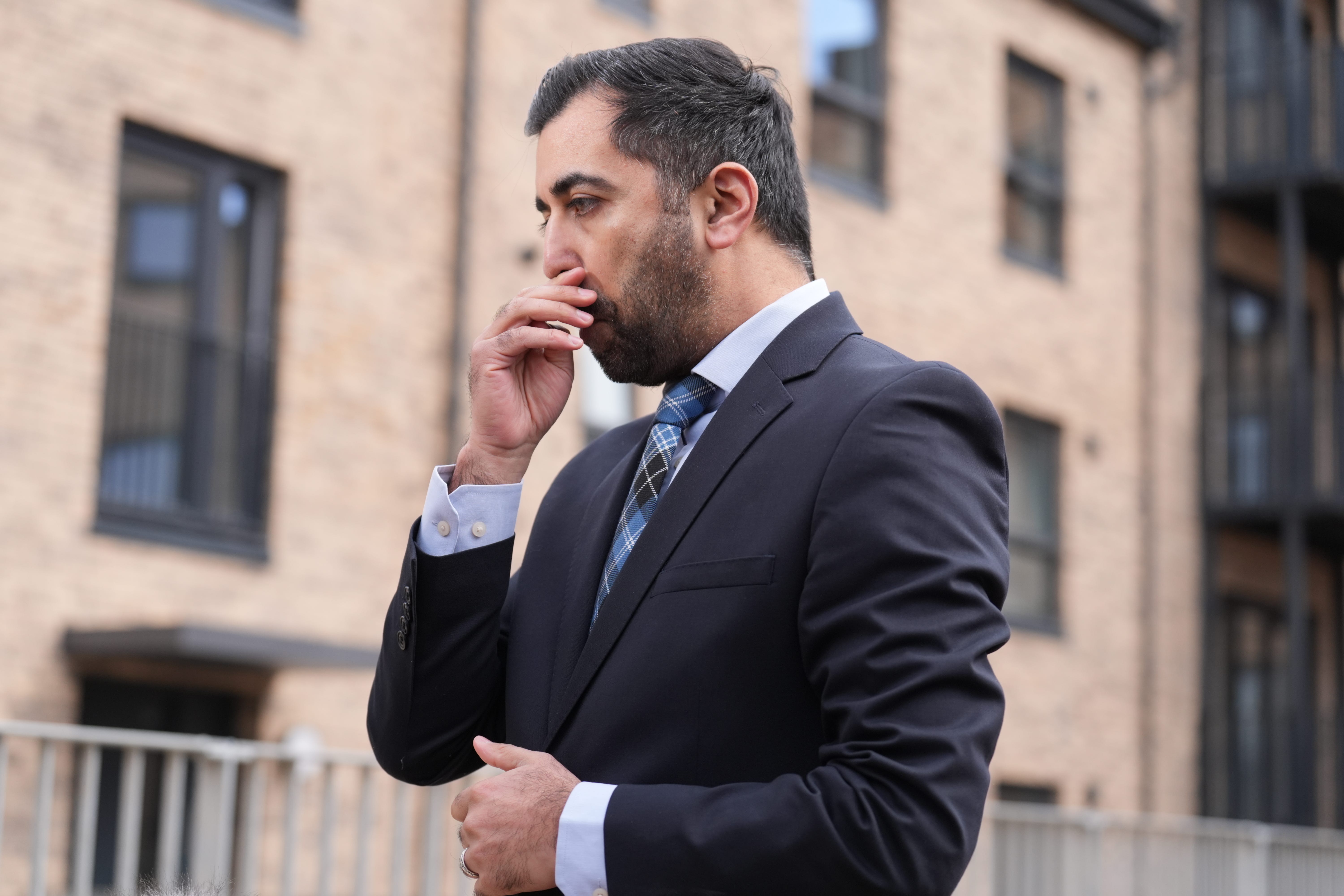 Humza Yousaf insisted he will not be resigning as Scotland’s First Minister – despite facing two motions of no confidence at Holyrood. (Andrew Milligan/PA)