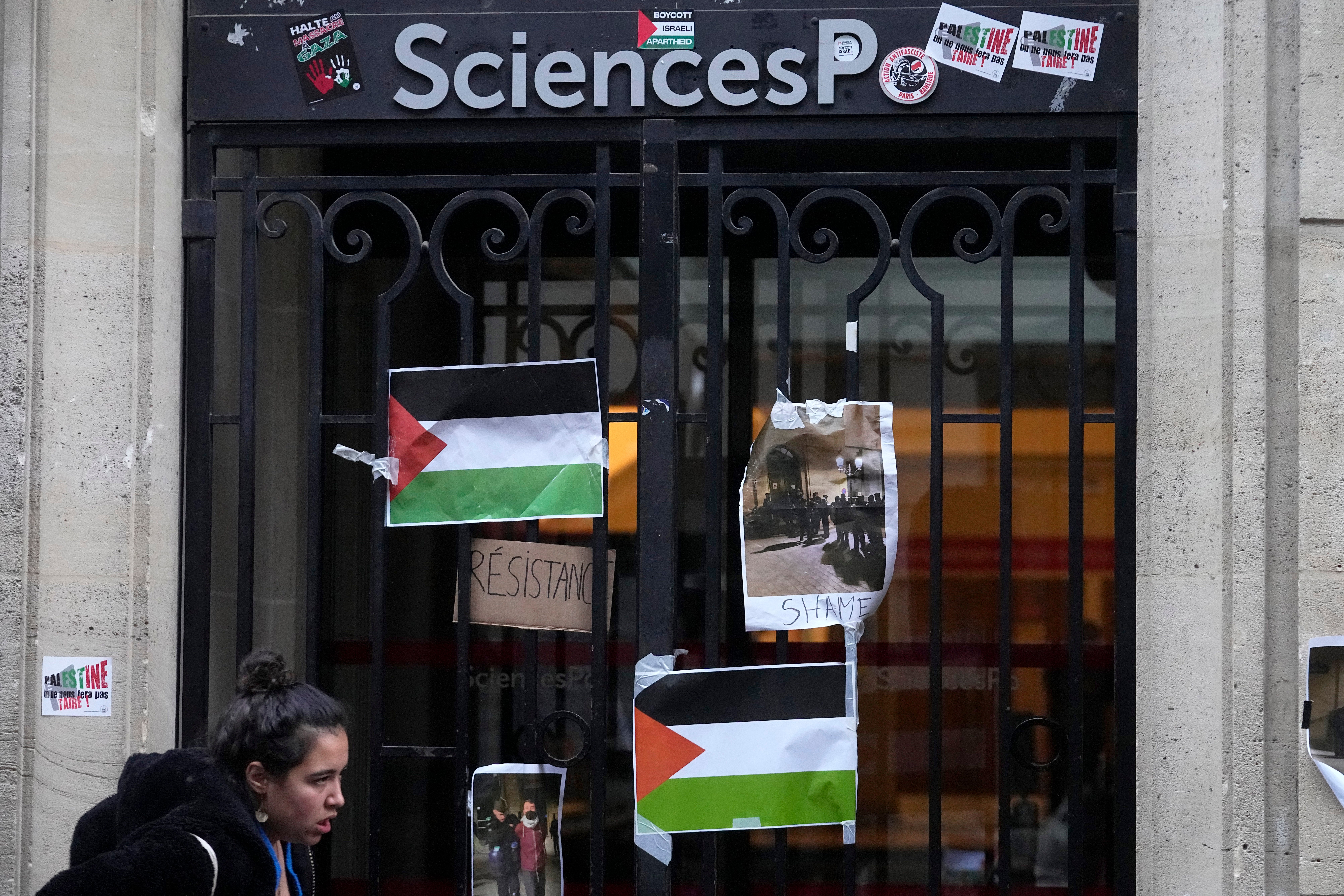 France Israel Palestinians Campus Protests