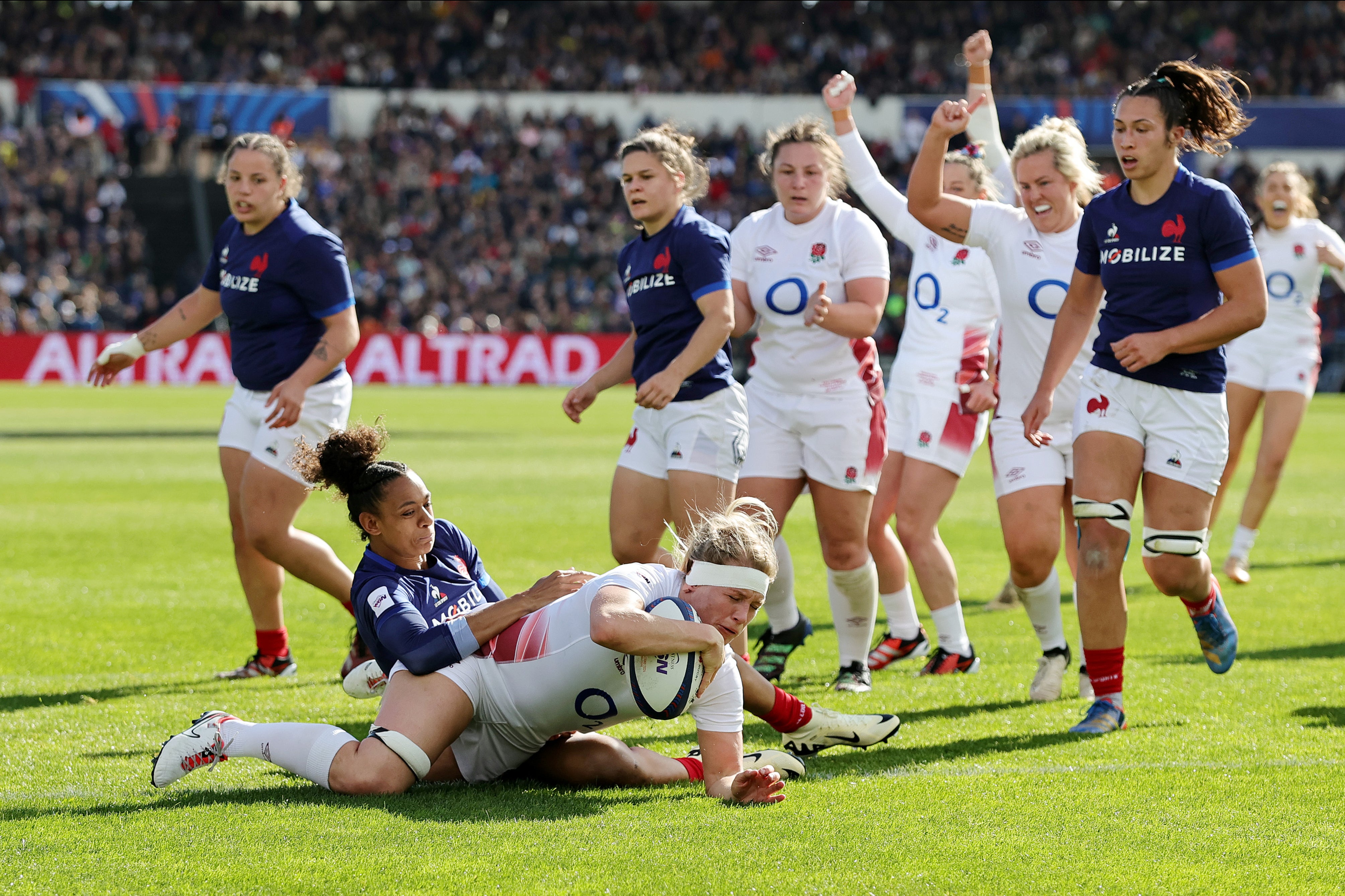 England beat France to secure another Six Nations grand slam earlier this year