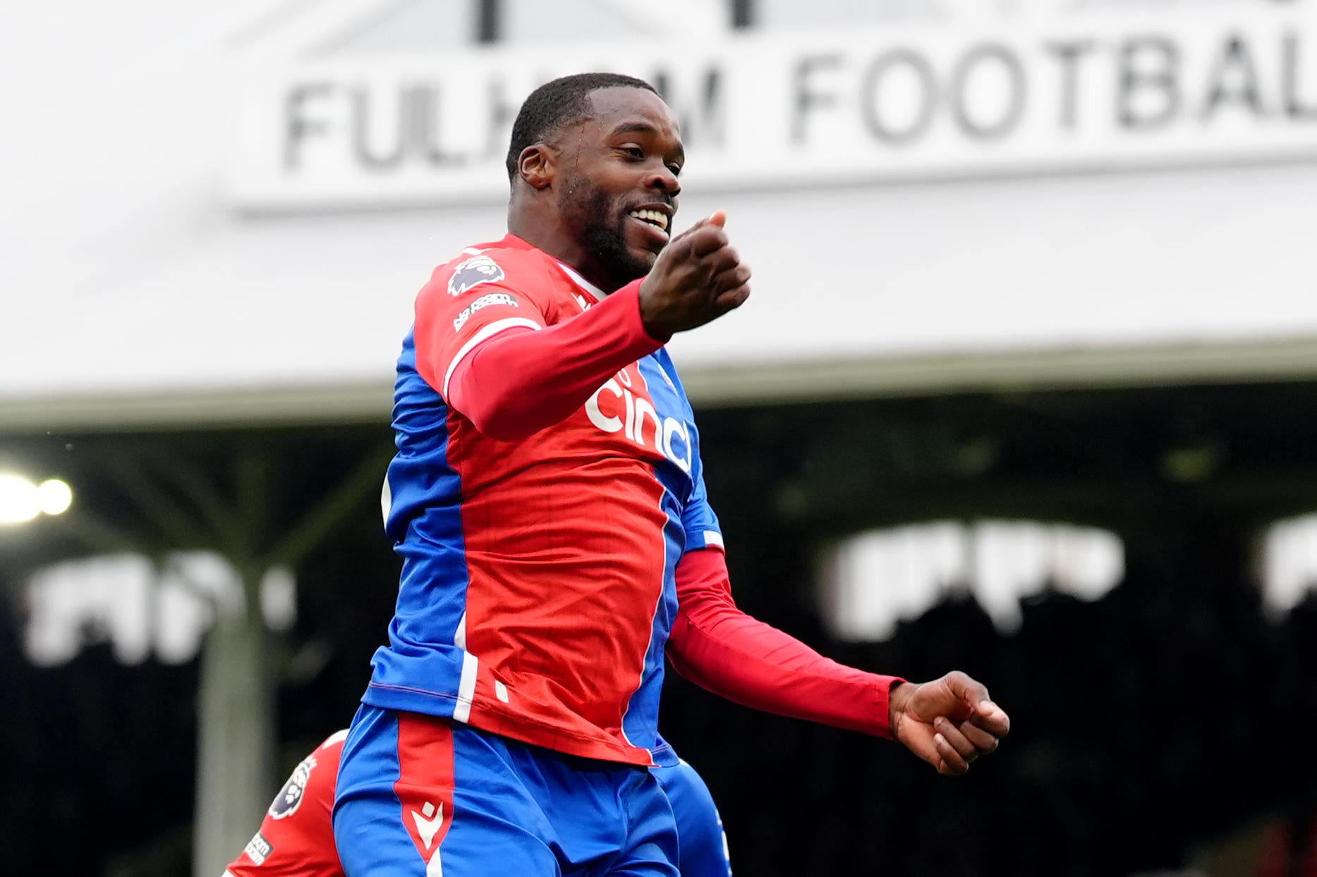 Jeffrey Schlupp netted a late equaliser for Crystal Palace (Zac Goodwin/PA)