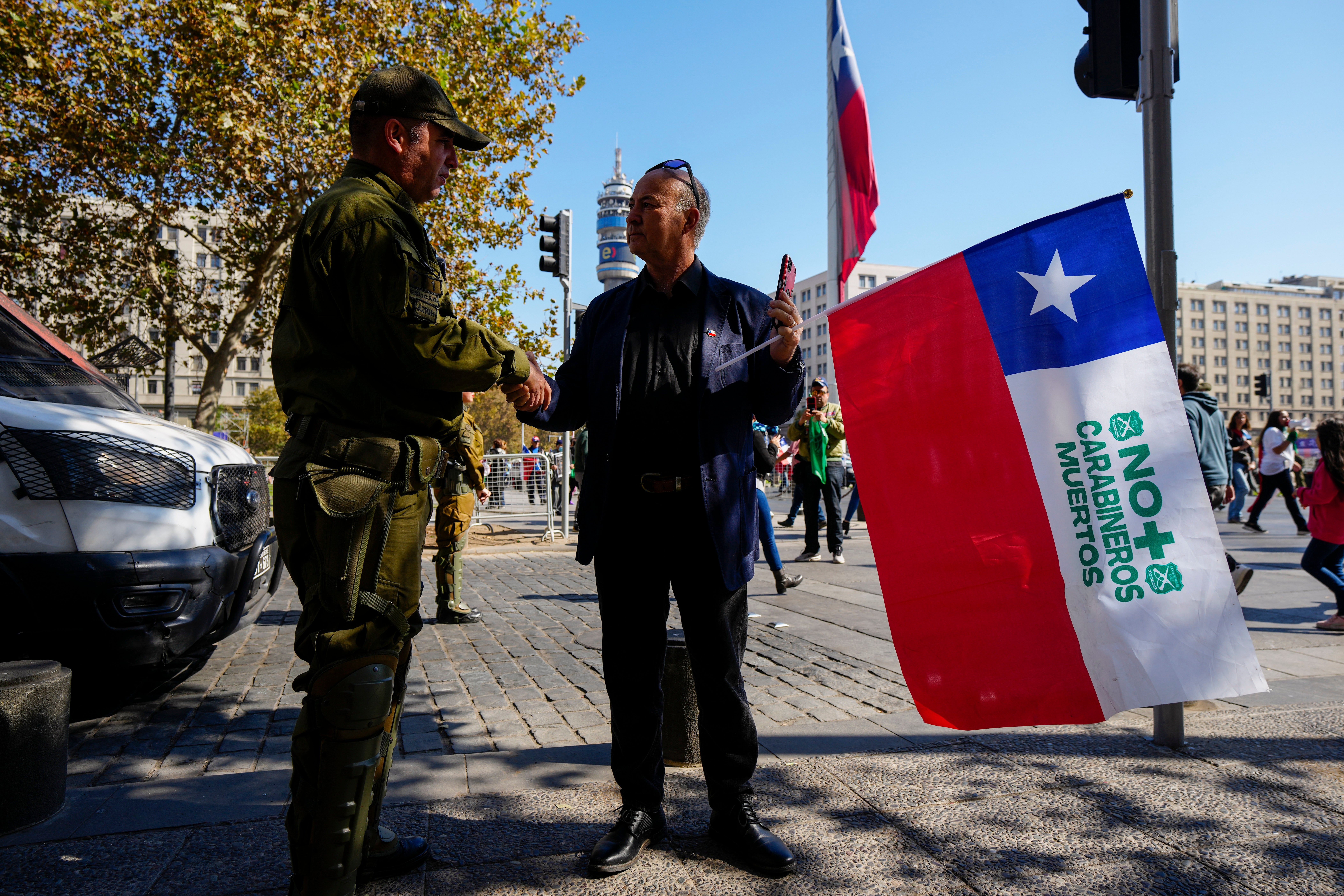 Chile Police Officers Killed