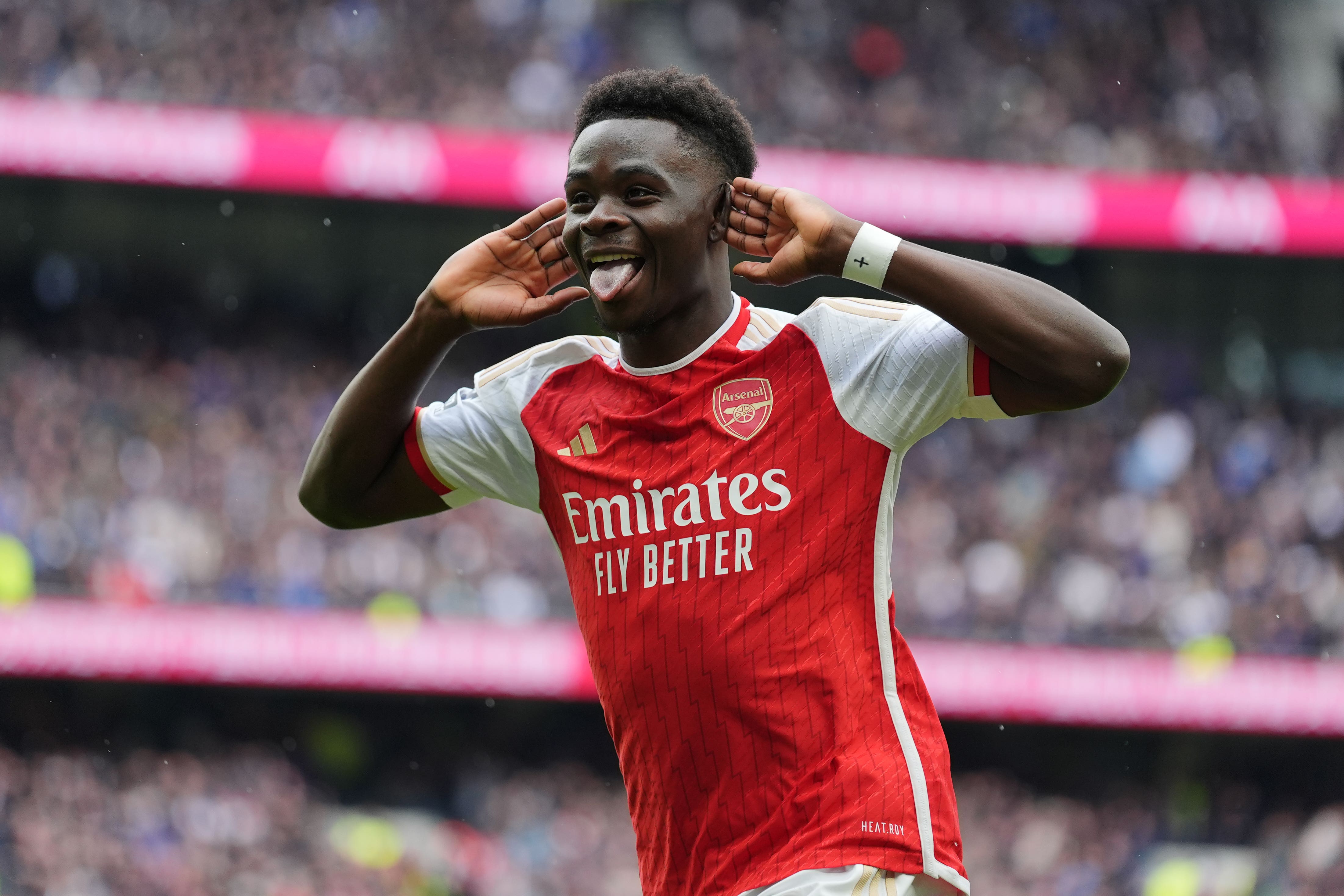 Bukayo Saka is among the picks for FPL gameweek 26(Zac Goodwin/PA)