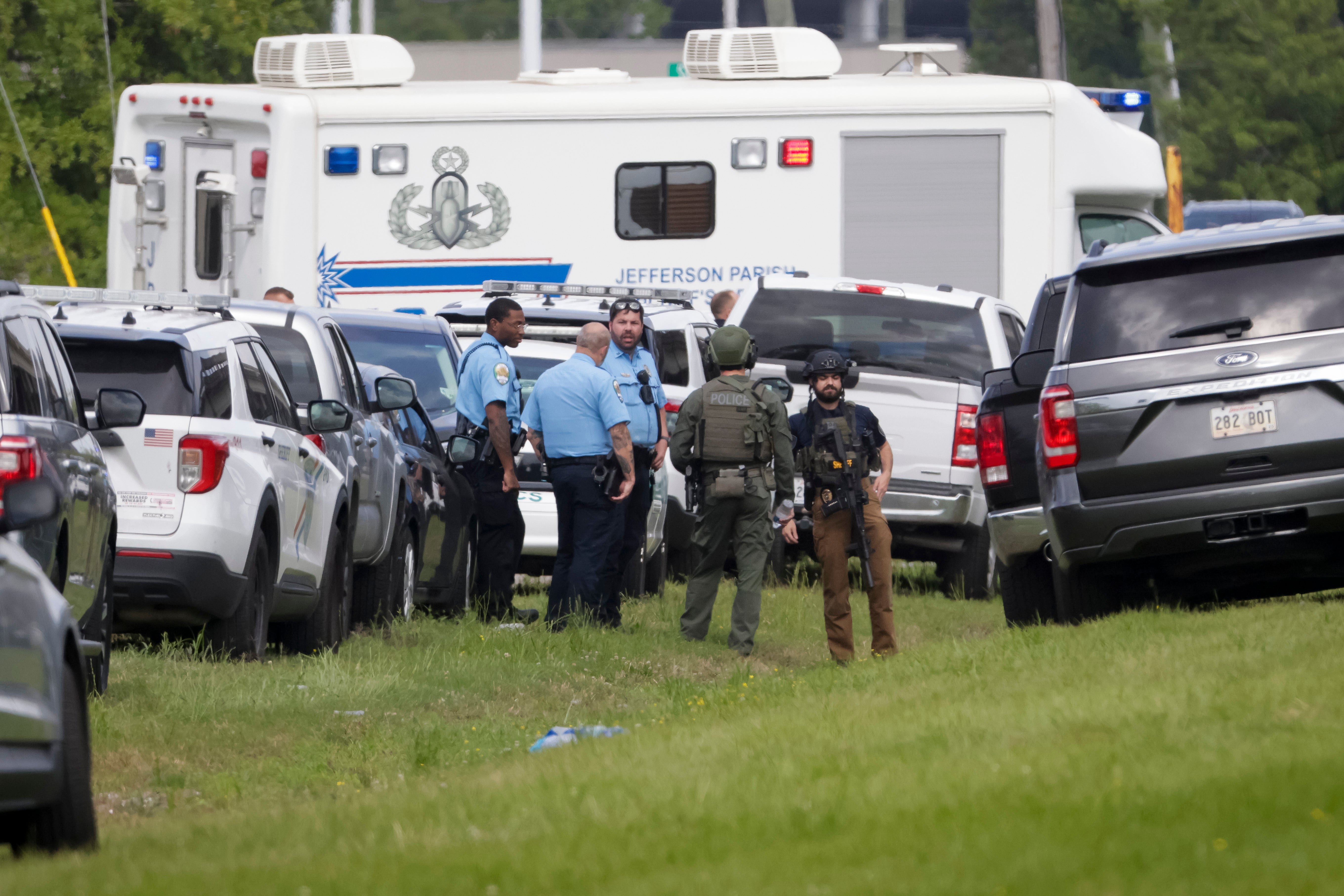 Officers Shot Louisiana