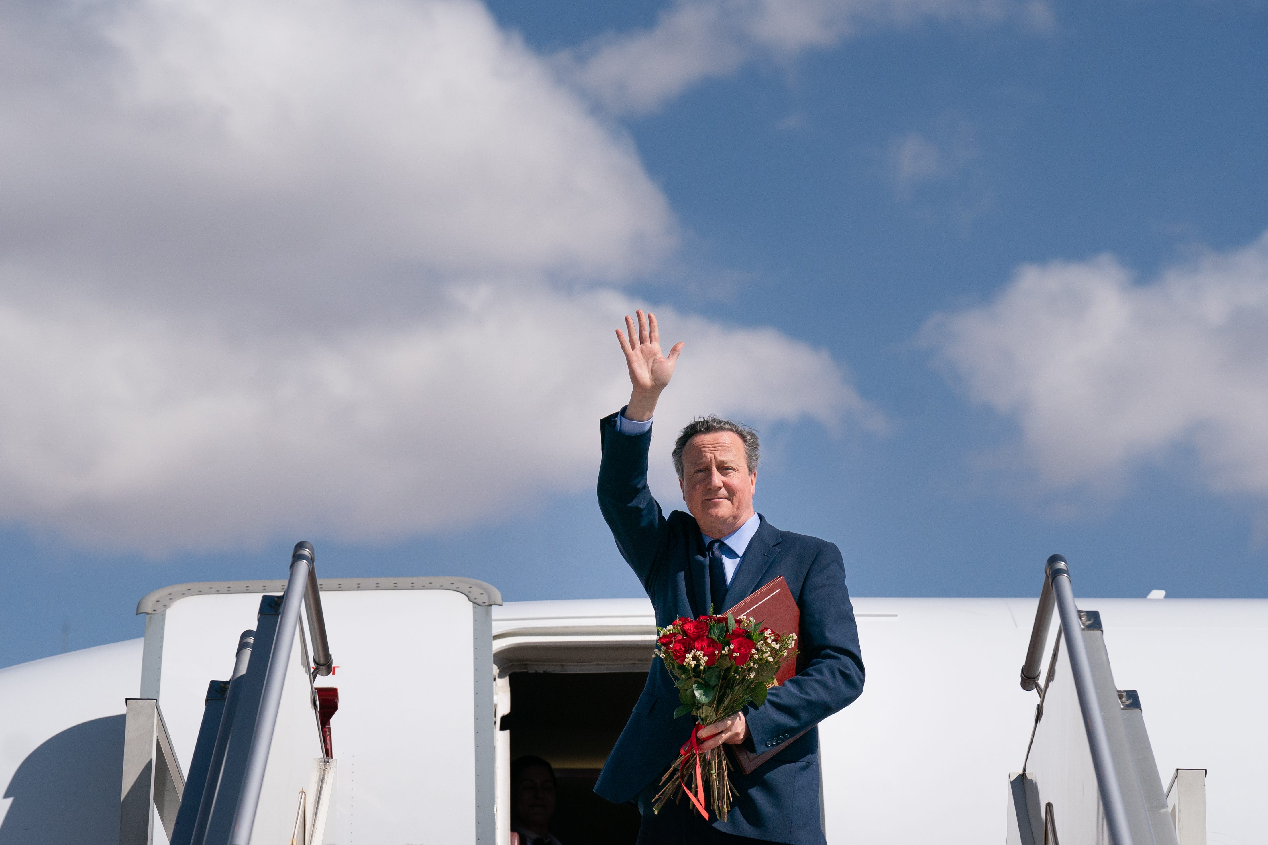 Foreign Secretary Lord David Cameron will attend a global summit in Riyadh (Stefan Rousseau/PA)