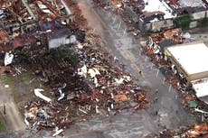 Oklahoma towns hard hit by tornadoes begin long cleanup after 4 killed in weekend storms