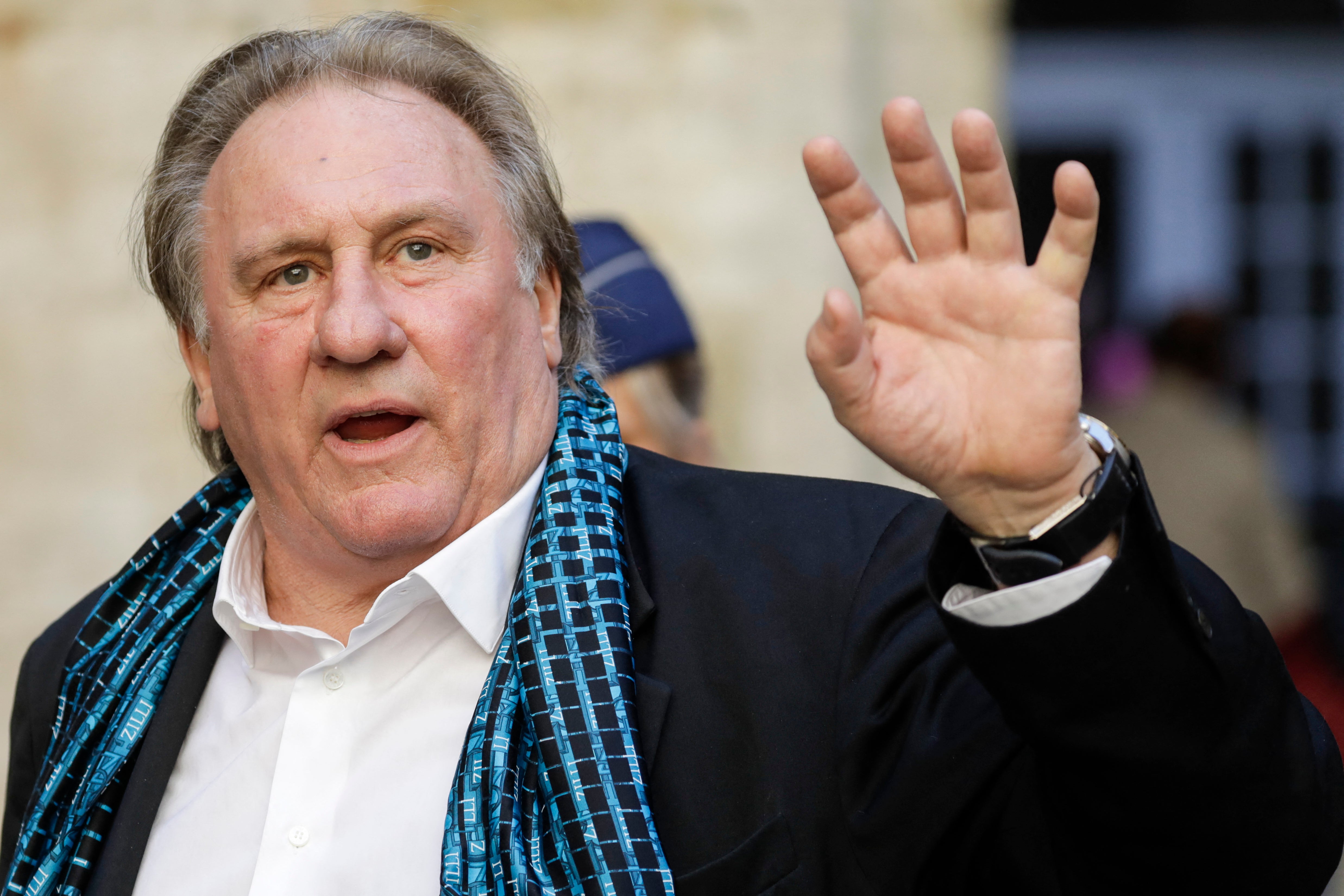 French actor Gerard Depardieu