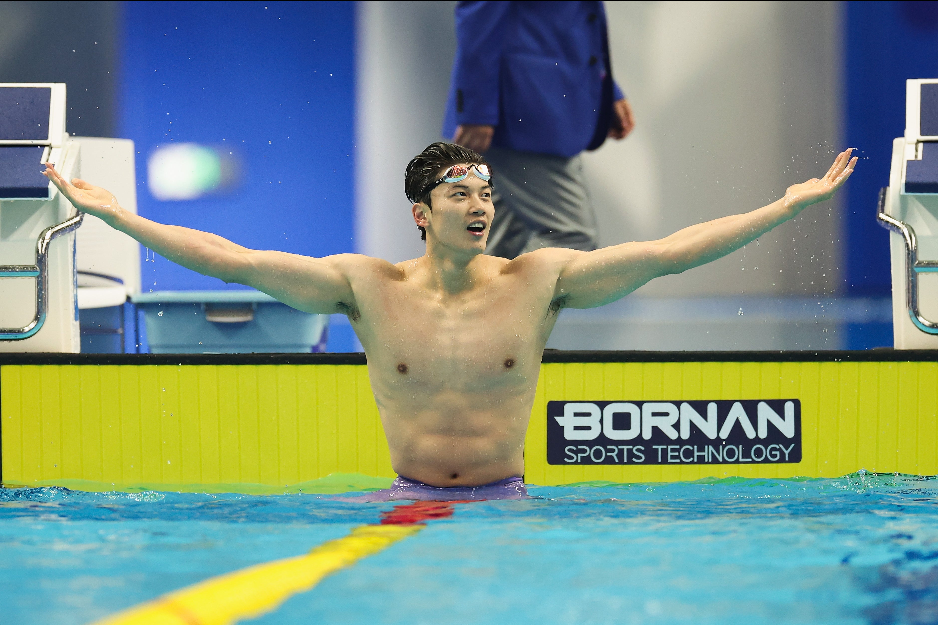 Wang Shun is one of Chinese swimming’s stars