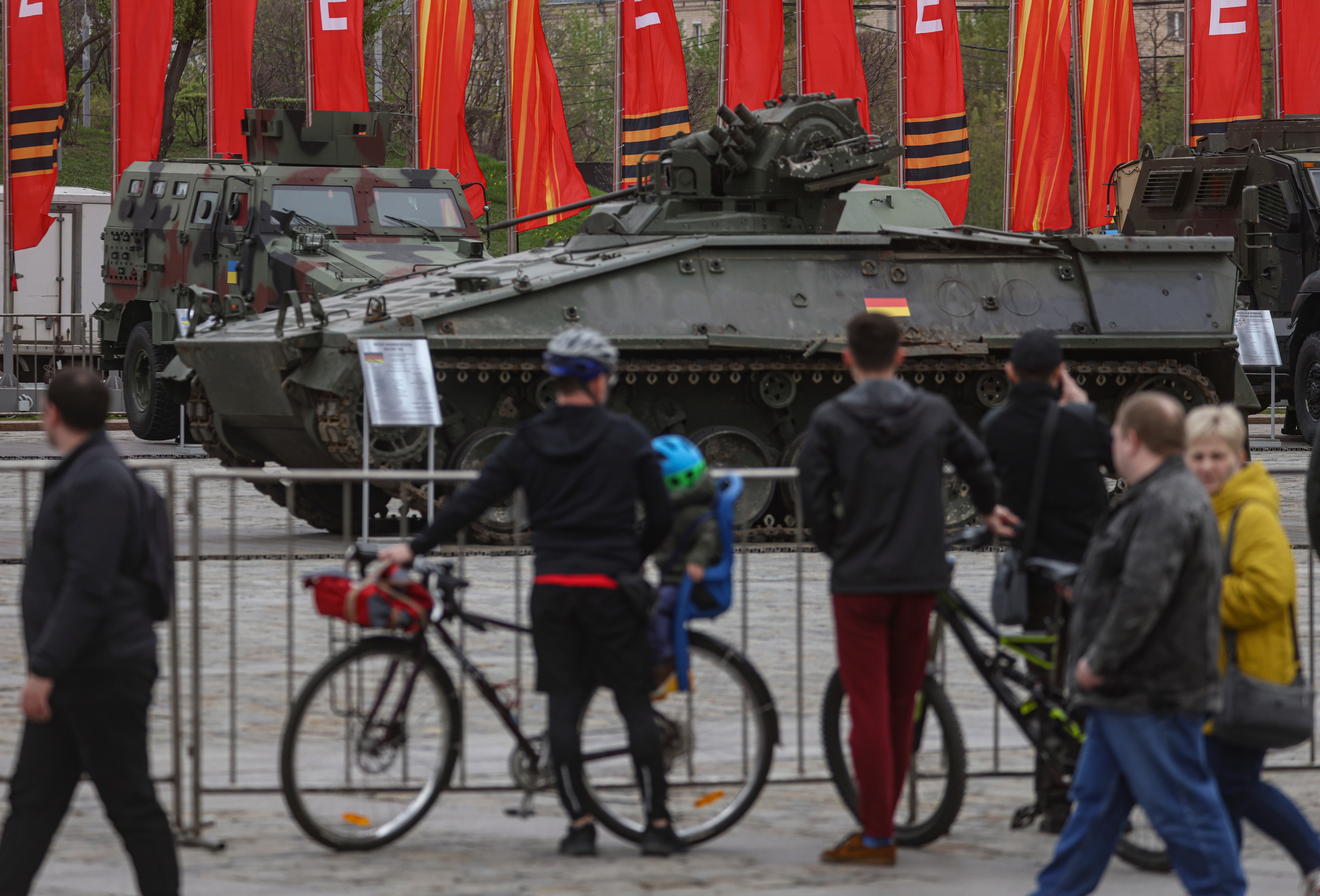 Opening to visitors on May 1, the exhibition will run alongside Moscow’s Red Square Victory Day Parade on May 9 in commemoration of Russia’s victory against the Nazis.