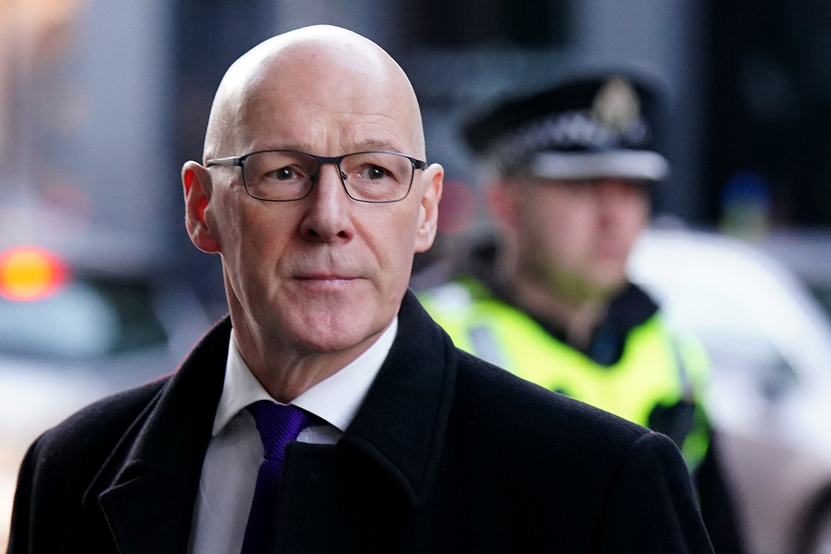 Former deputy first minister John Swinney has been urged to take on the top job (Jane Barlow/PA)