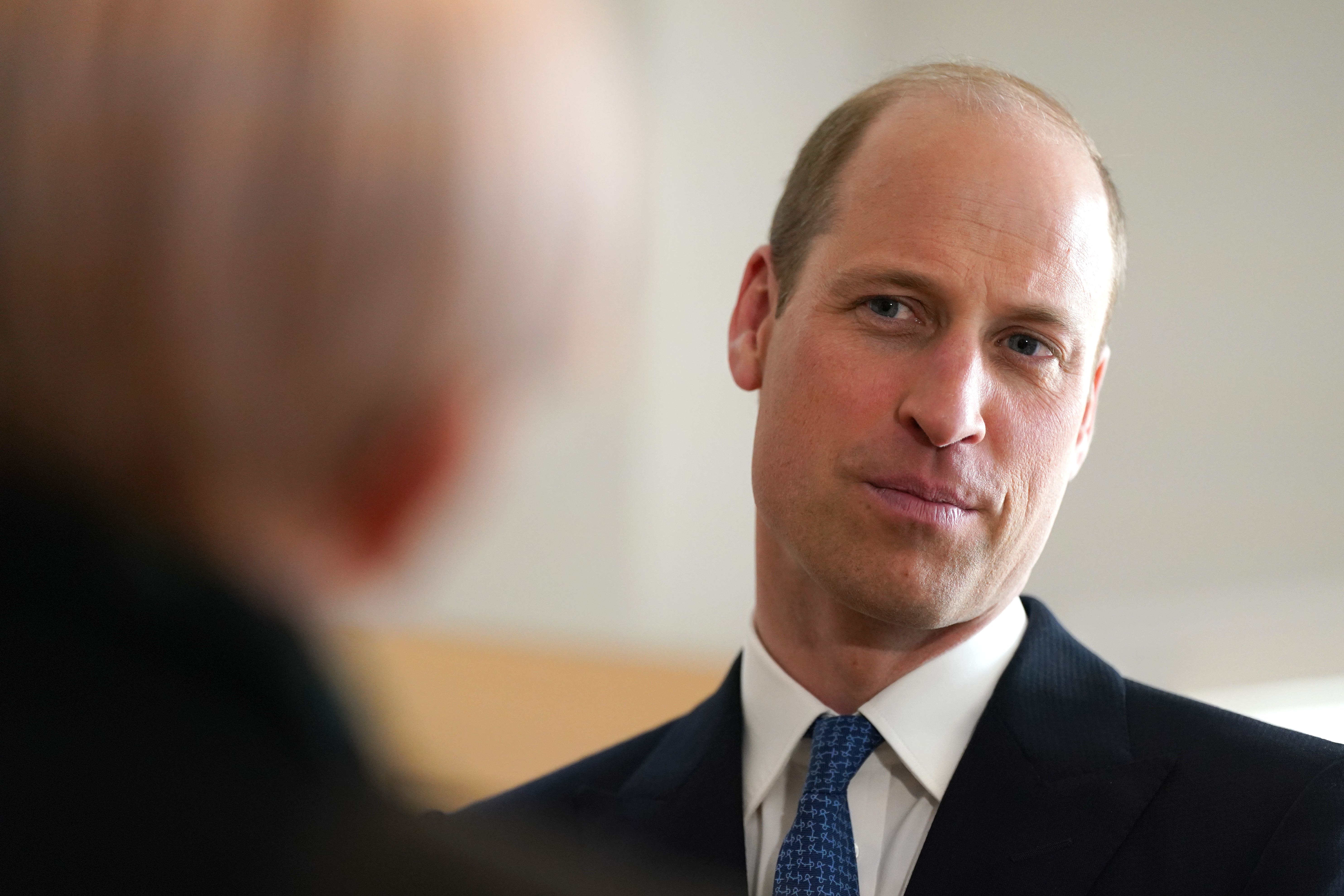 The Prince of Wales during a visit to officially open James’ Place Newcastle, the charity’s new centre (Ian Forsyth/PA)