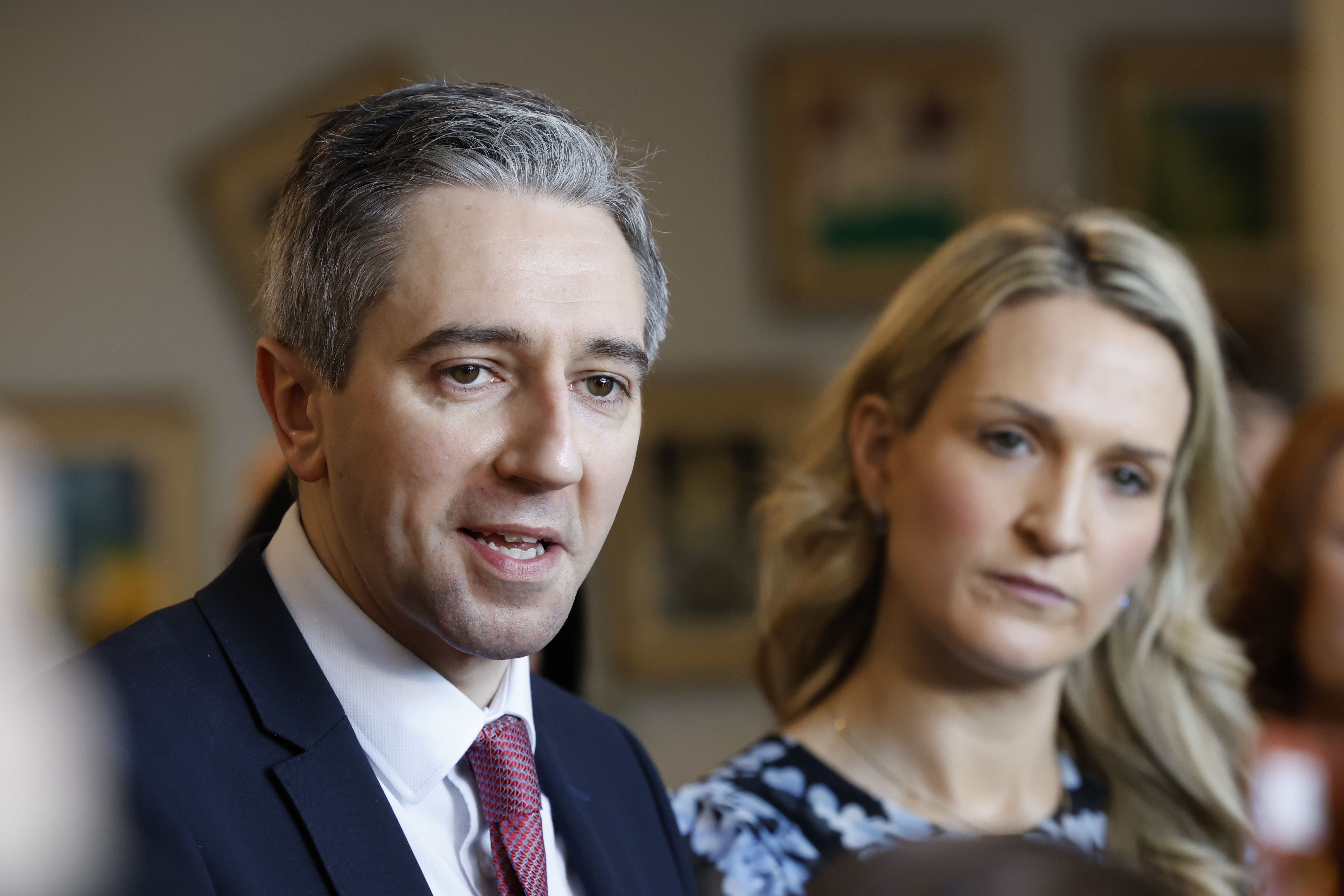 The Irish premier Simon Harris has reiterated his Government’s position that police will not be sent to the Northern Ireland border