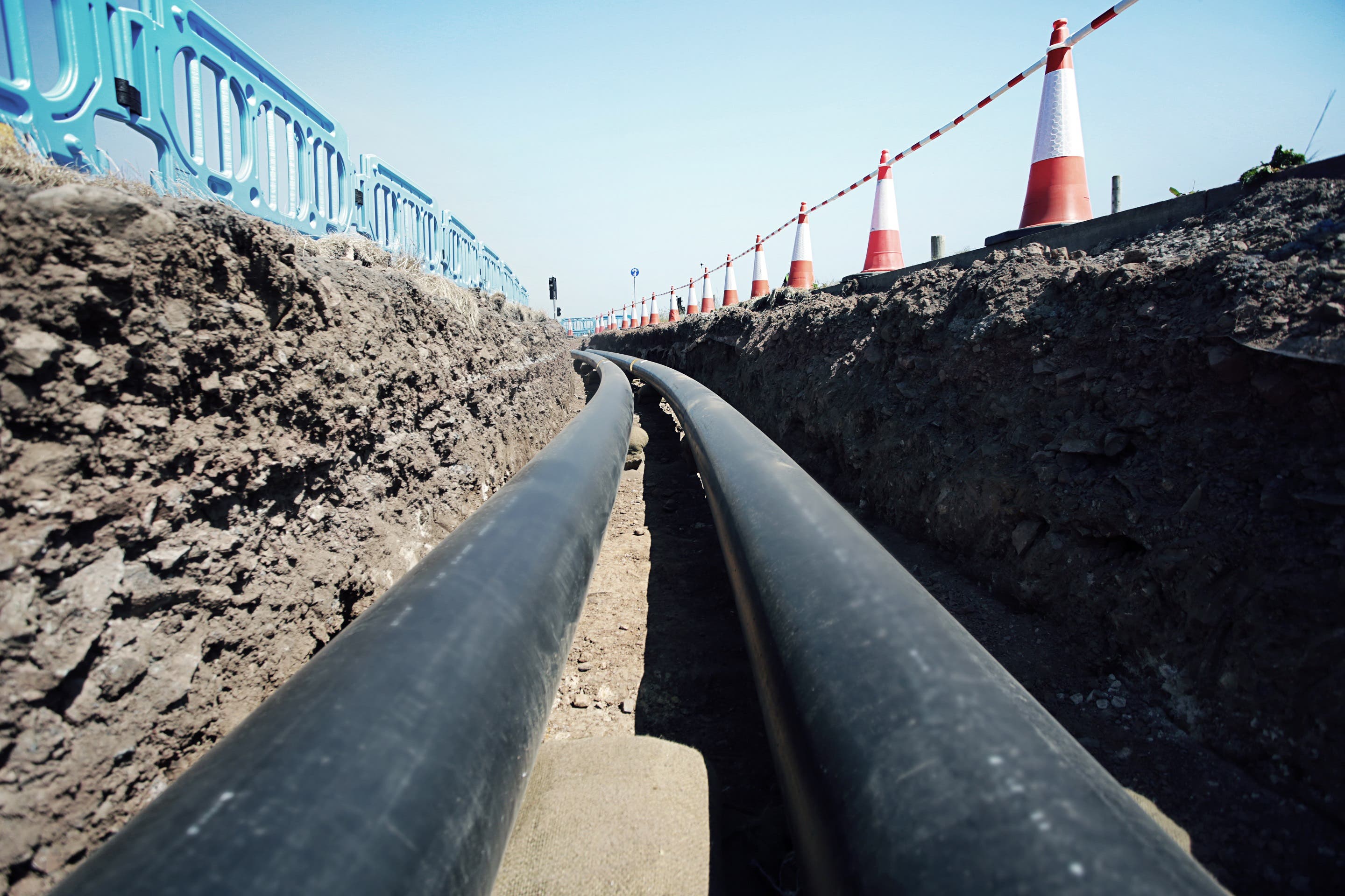 District heating pipes (Vattenfall/PA)