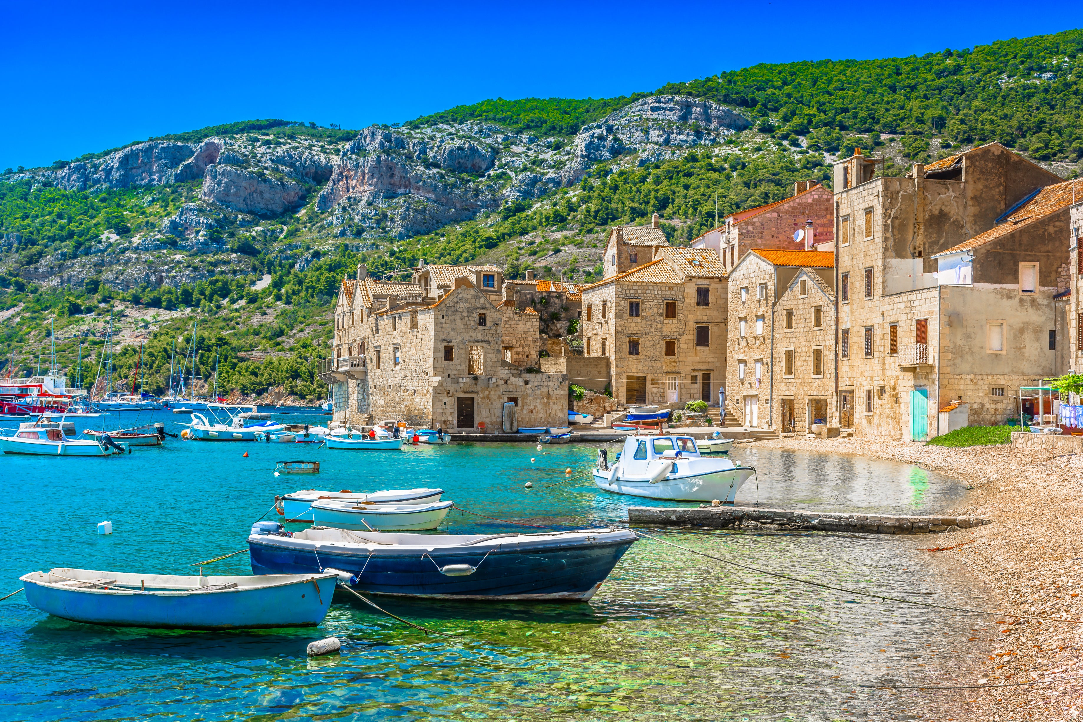 Vis is the farthest inhabited island from Croatia’s mainland