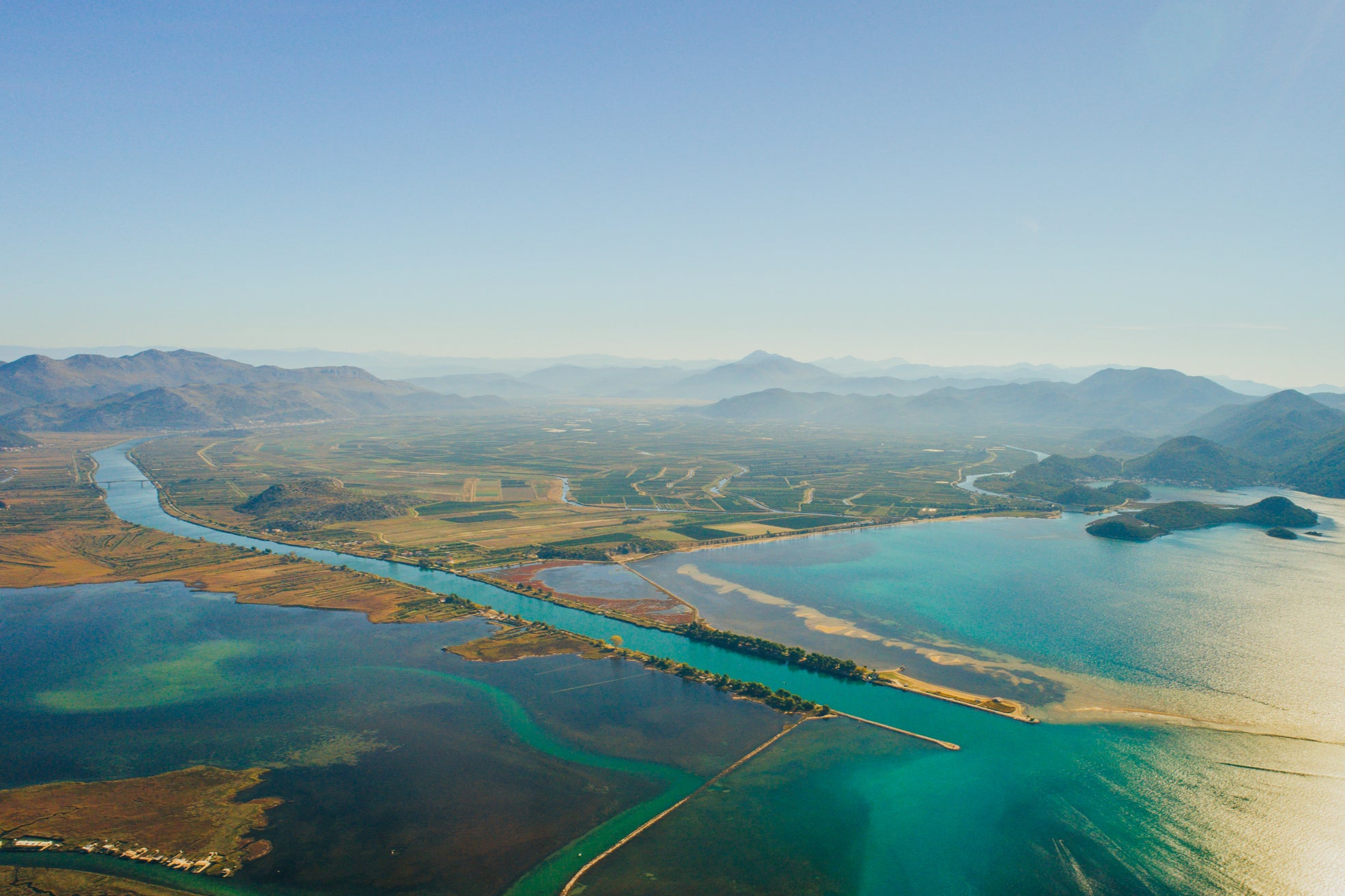 There’s wine and windsurfing at the mouth of the River Neretva