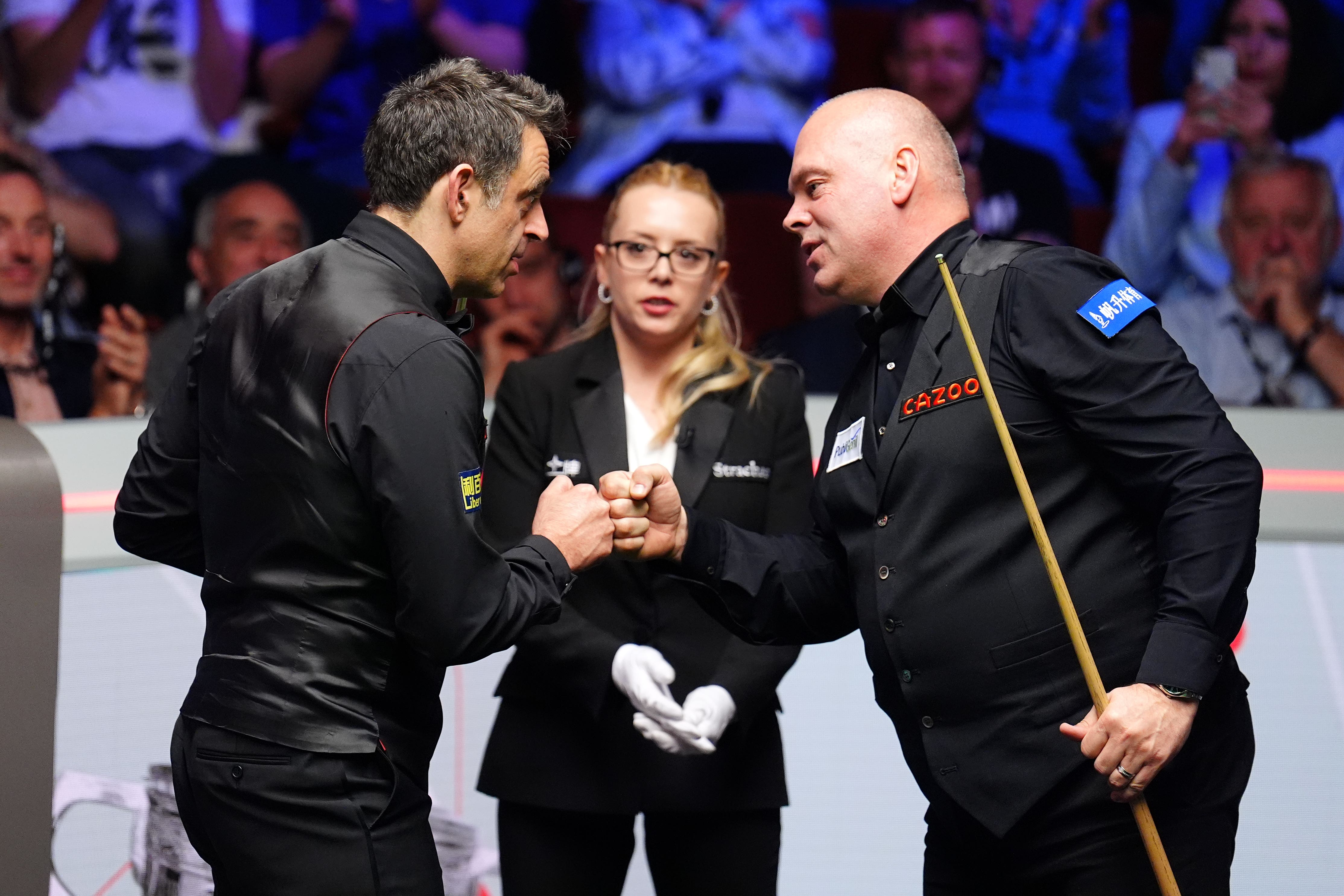 Ronnie O’Sullivan lost to Stuart Bingham (Mike Egerton/PA)