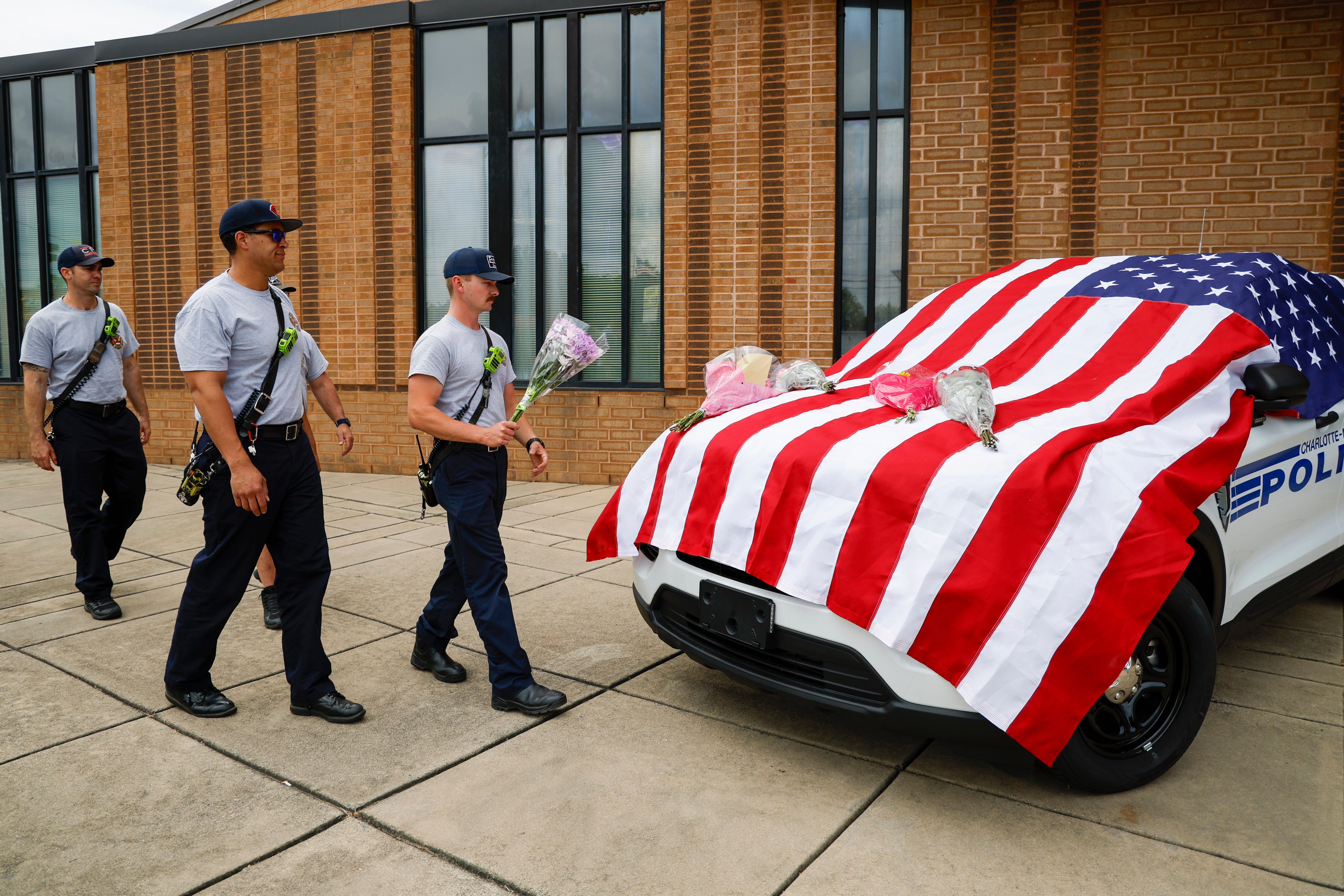 Officers Shot Charlotte