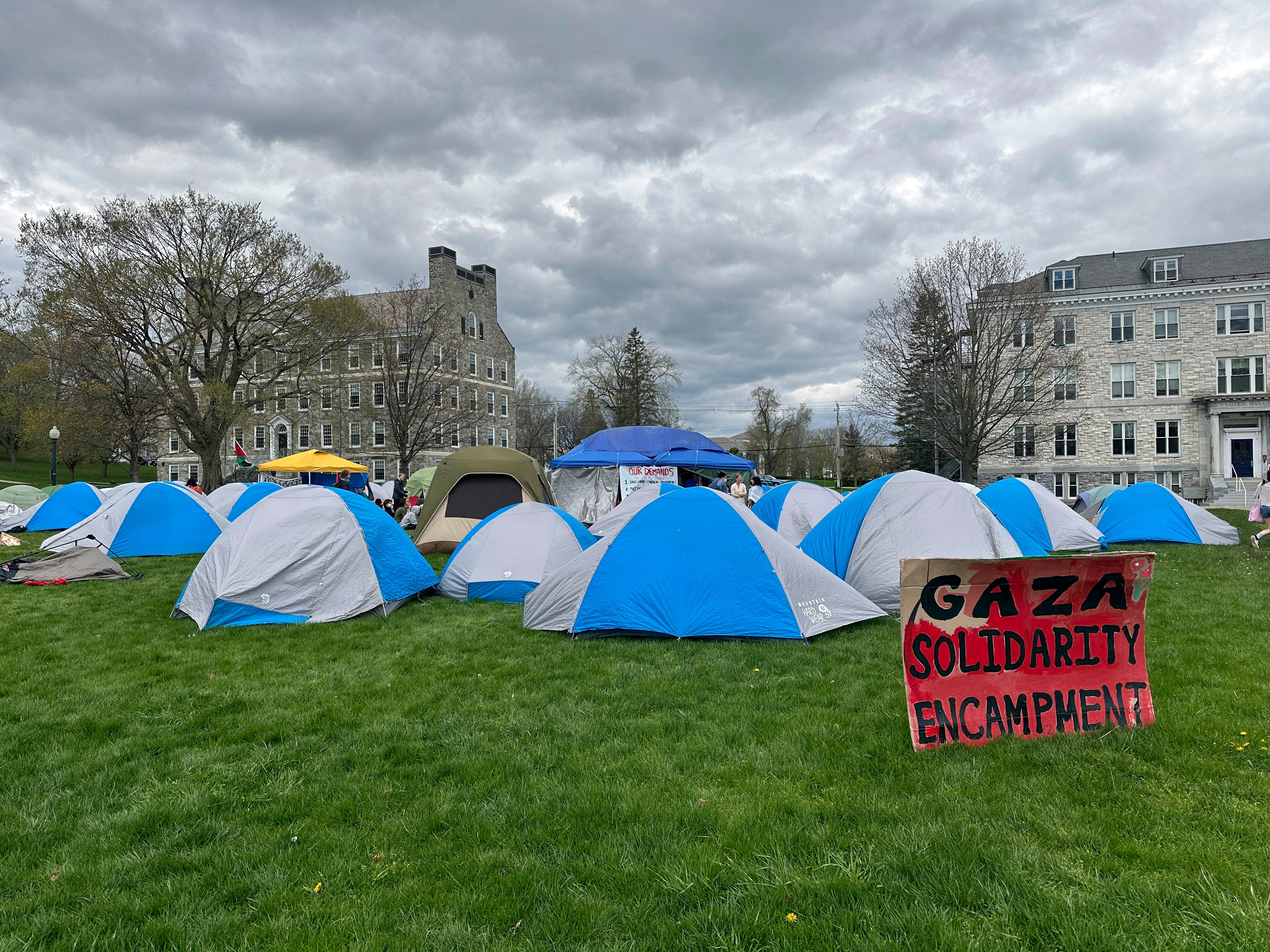 Israel Palestinians Campus Protests