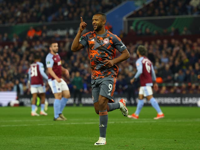 <p>Ayoub El Kaabi had pace, power and presence </p>