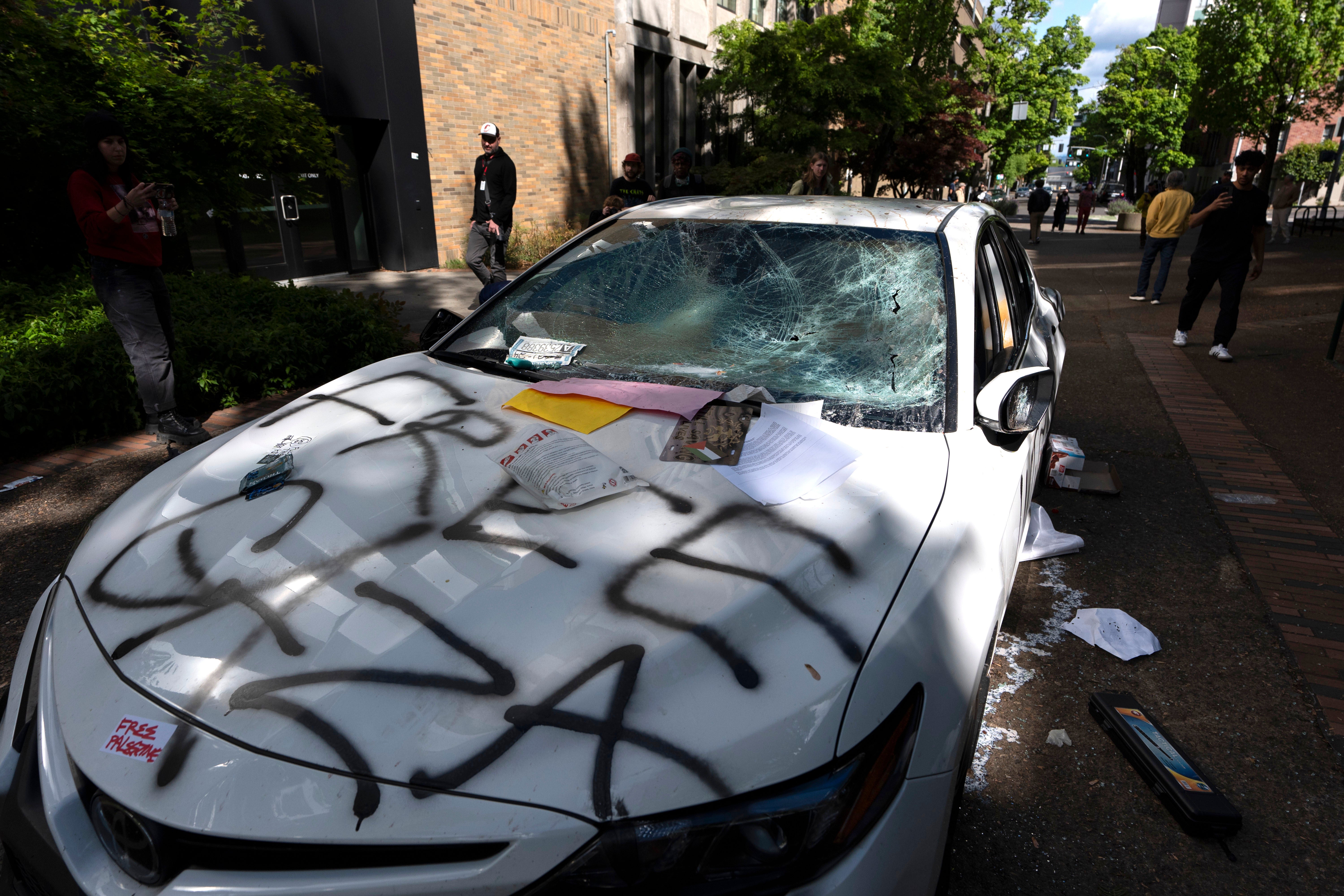 Israel Palestinians Campus Protests