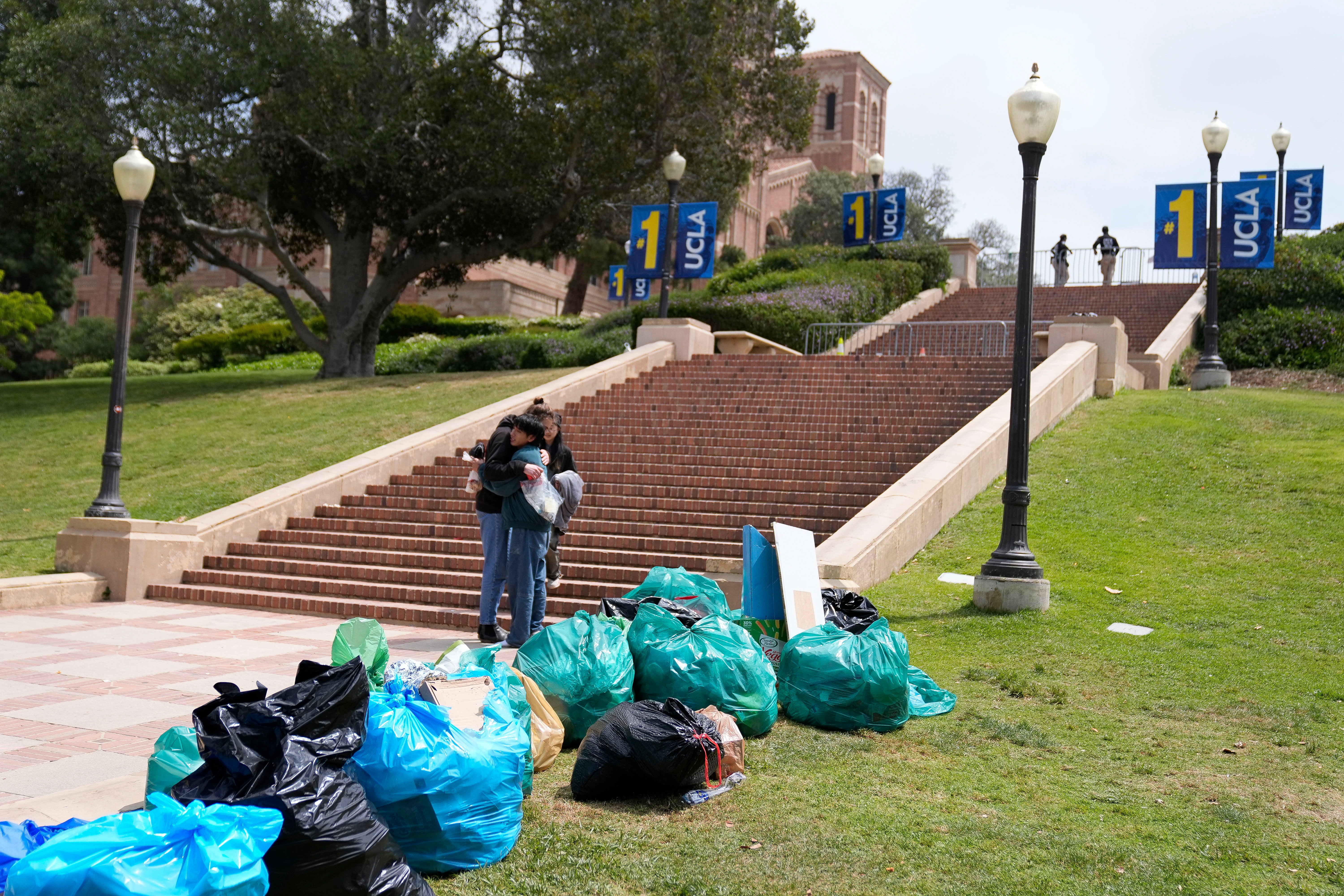 Israel Palestinians Campus Protests