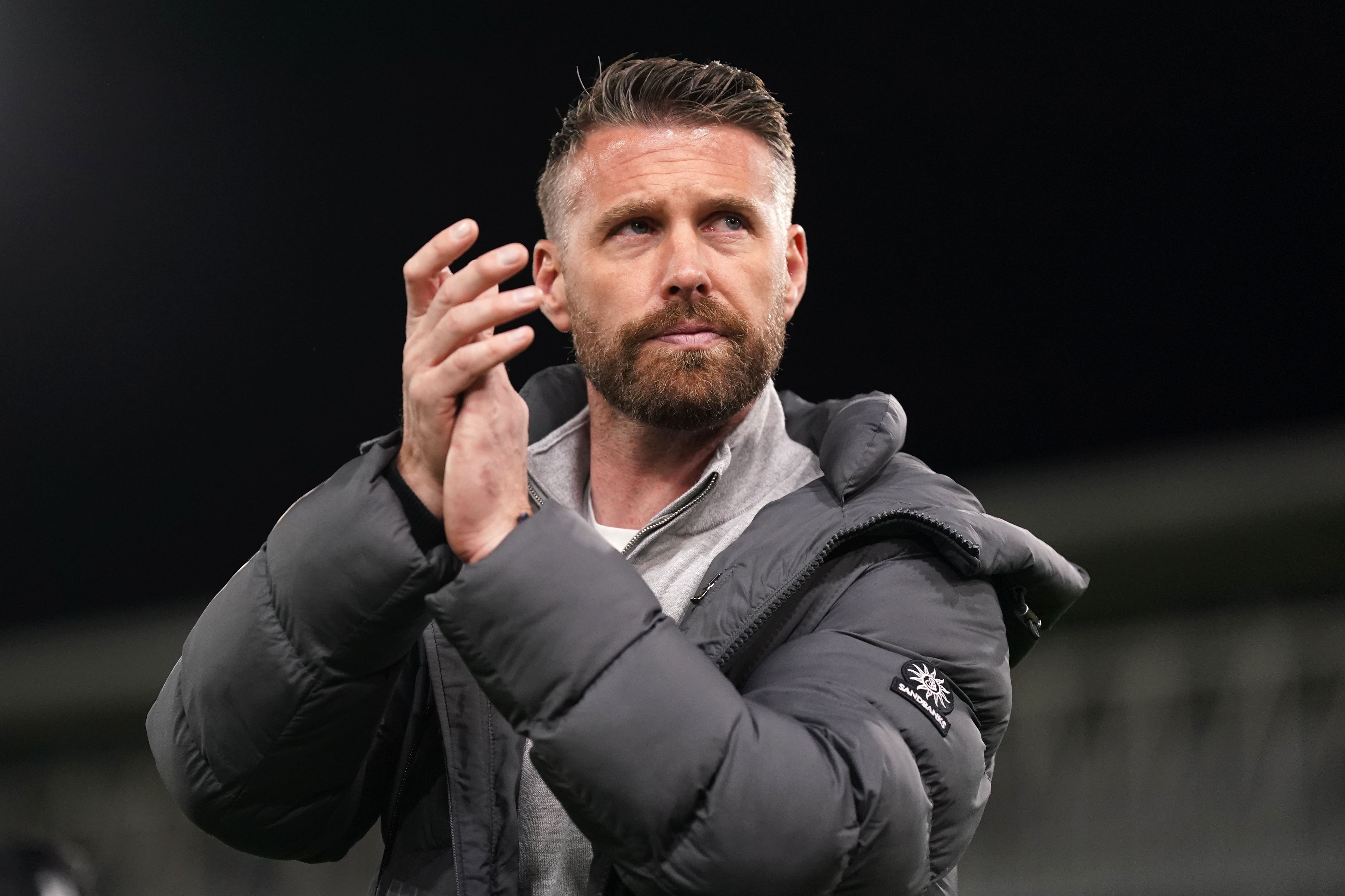 Rob Edwards promised his Luton side will keep fighting after their 1-1 draw with Everton left them in the relegation zone (Bradley Collyer/PA)