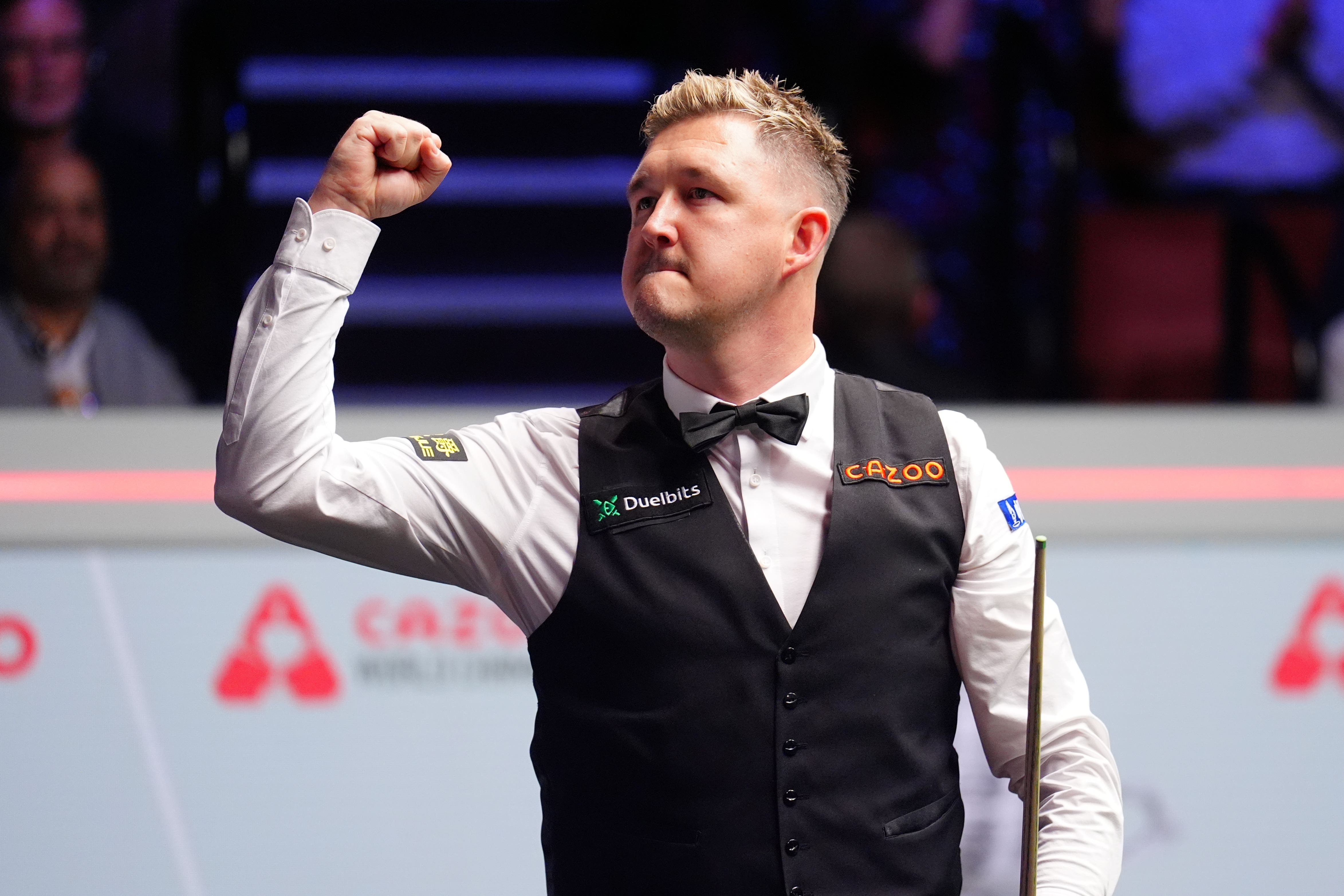 Kyren Wilson beat David Gilbert to reach his second Crucible final (Mike Egerton/PA)