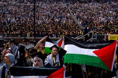 Pro-Palestine protest interrupts University of Michigan graduation ceremony