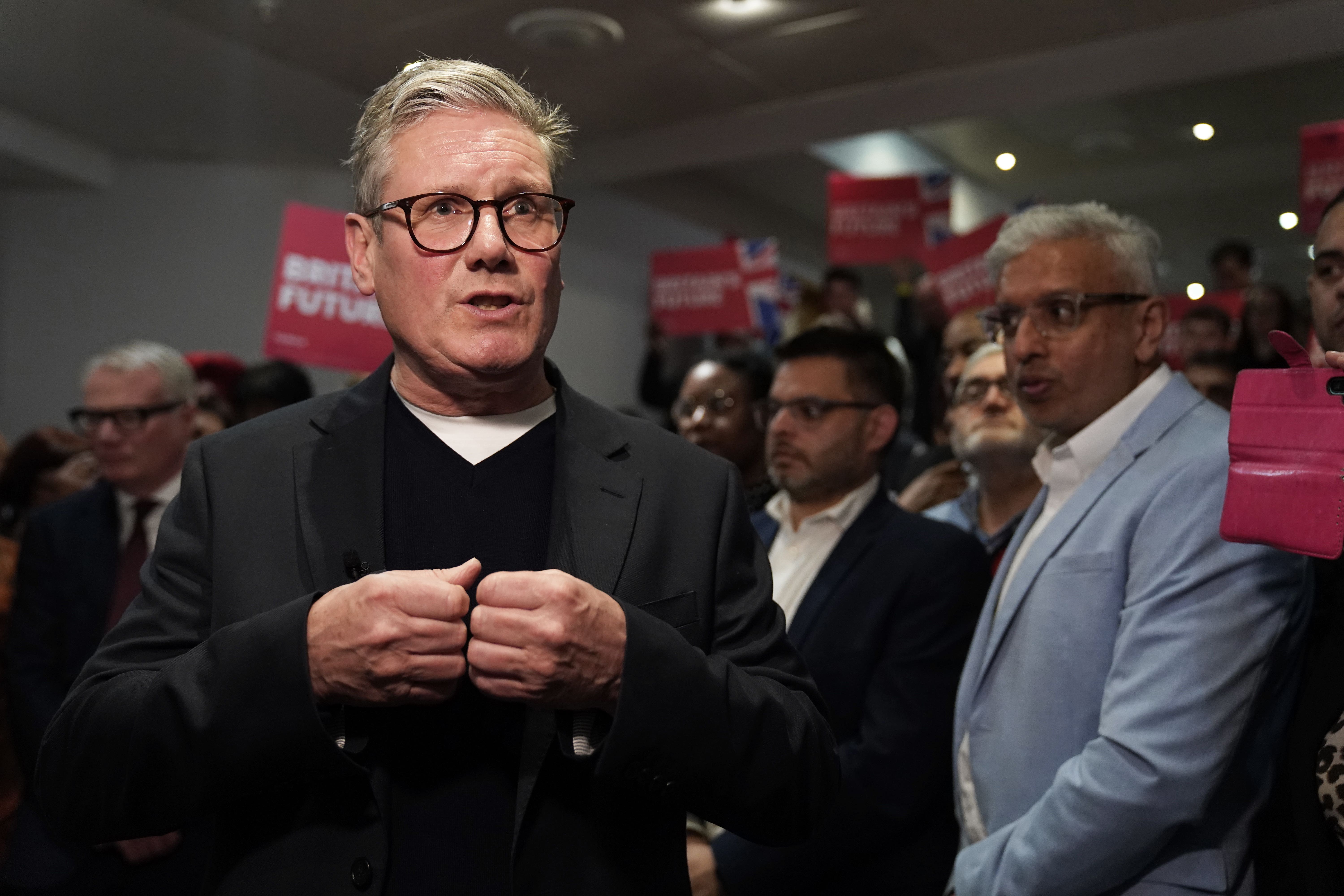 Labour Party leader Sir Keir Starmer (Jacob King/PA)