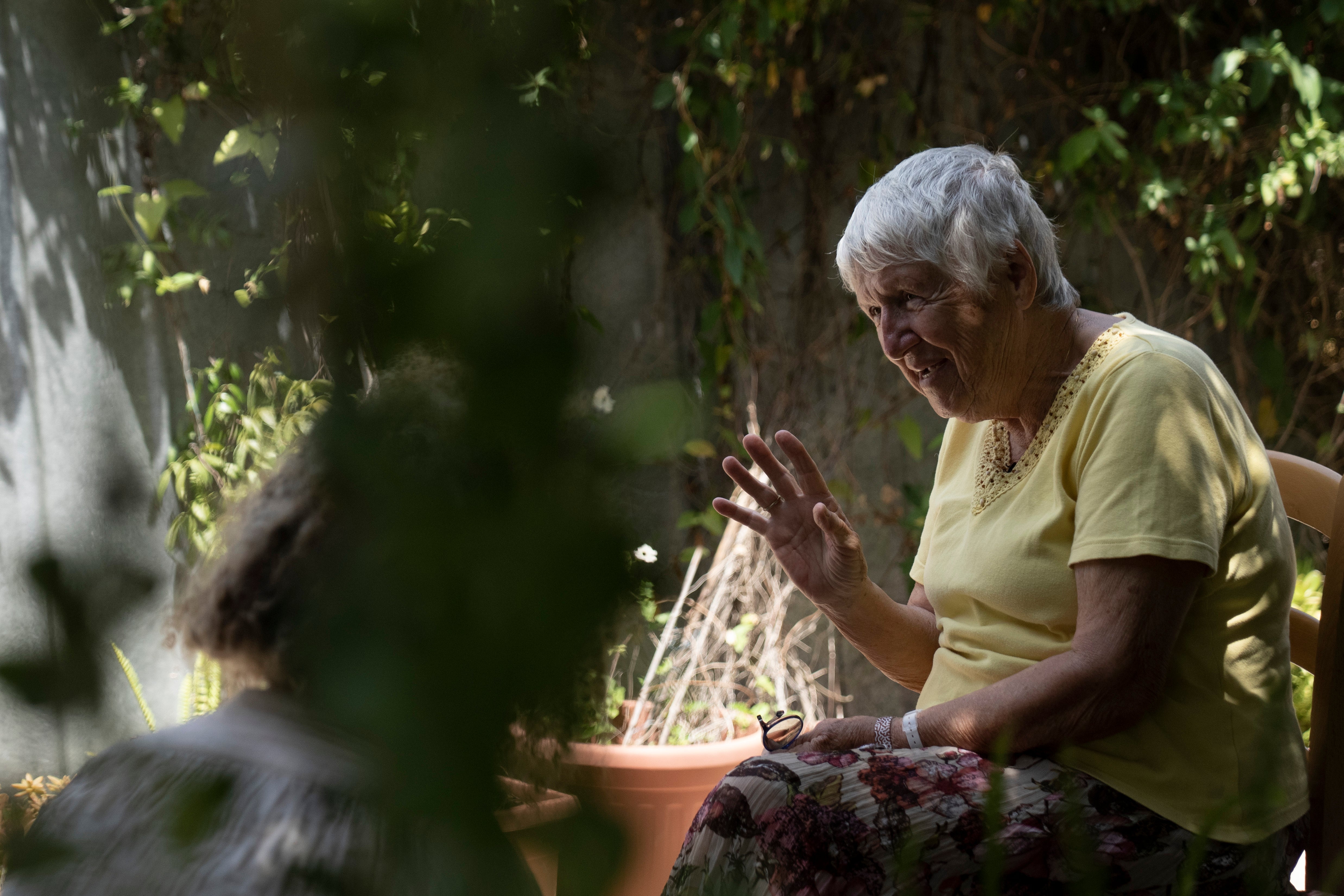 Israel Palestinians Holocaust Survivors