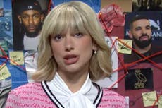 Dua Lipa weighs in on Drake and Kendrick Lamar beef in Saturday Night Live sketch