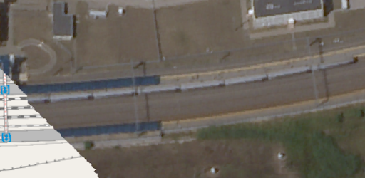 Satellite images show railway rolling stock moving from Crimea to Russia as eight passenger cars are spotted at the Kerch railway station