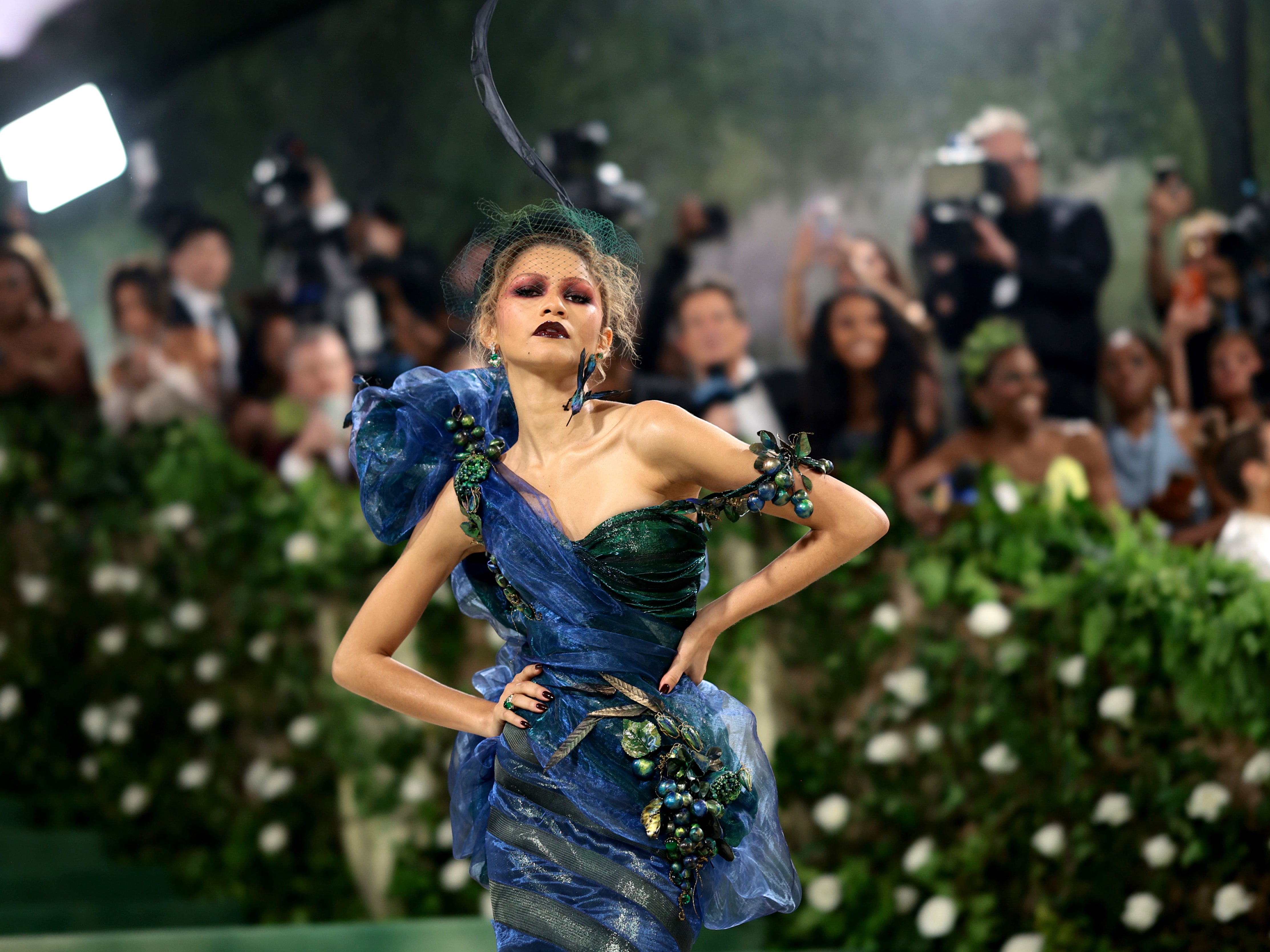 Zendaya attends The 2024 Met Gala Celebrating “Sleeping Beauties: Reawakening Fashion” at The Metropolitan Museum of Art on 6 May 2024 in New York City.