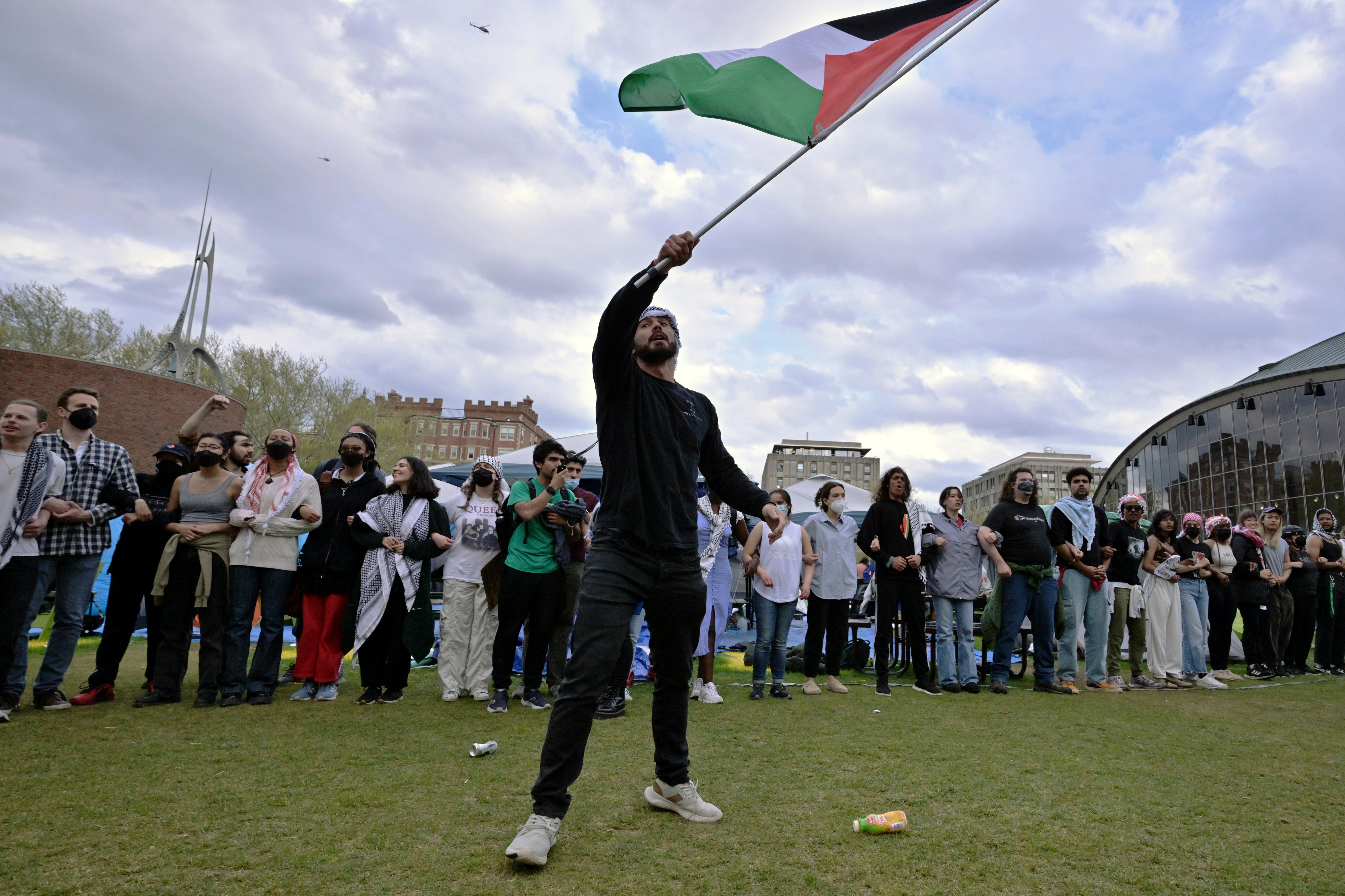 Israel Palestinians Campus Protests