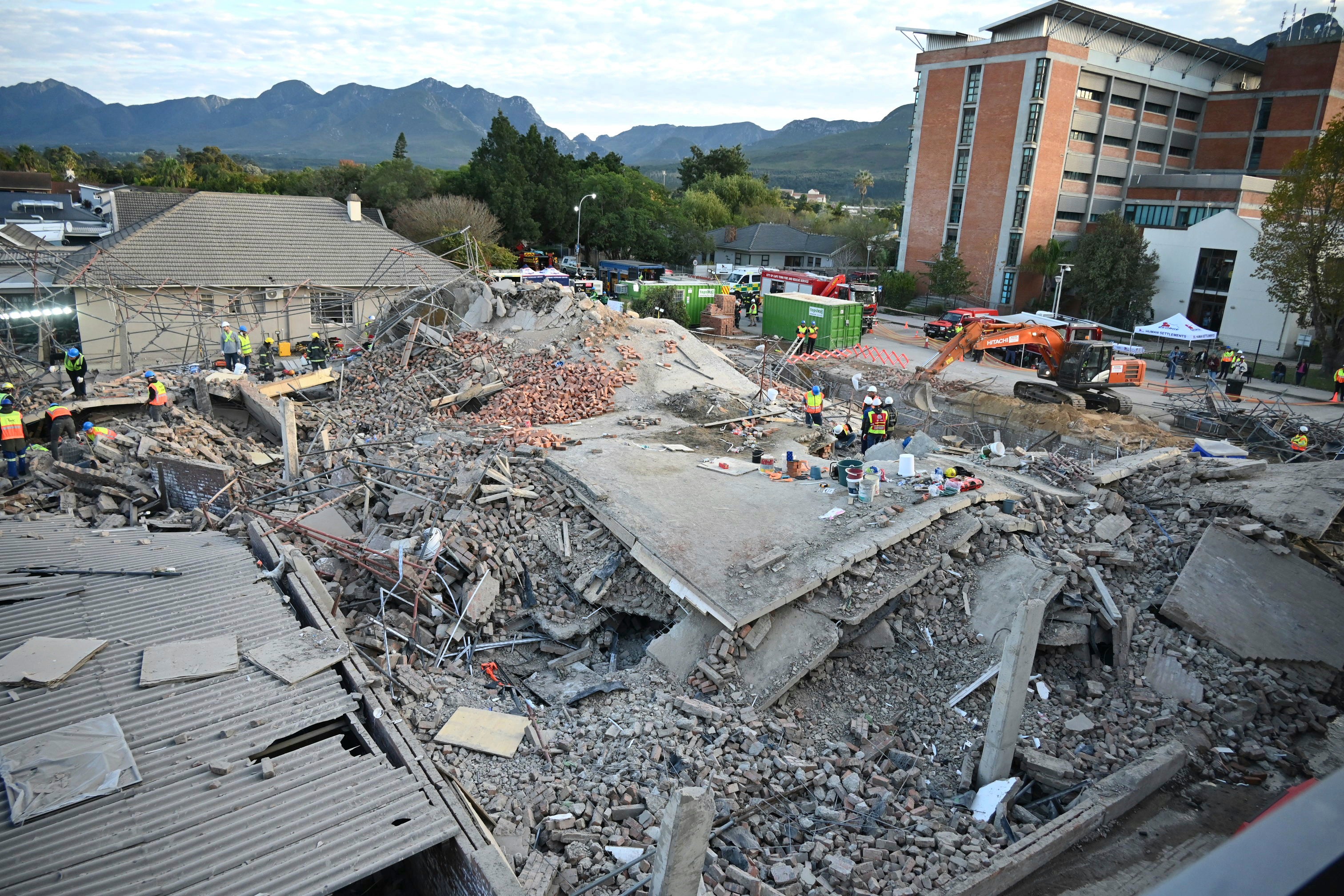 South Africa Building Collapse