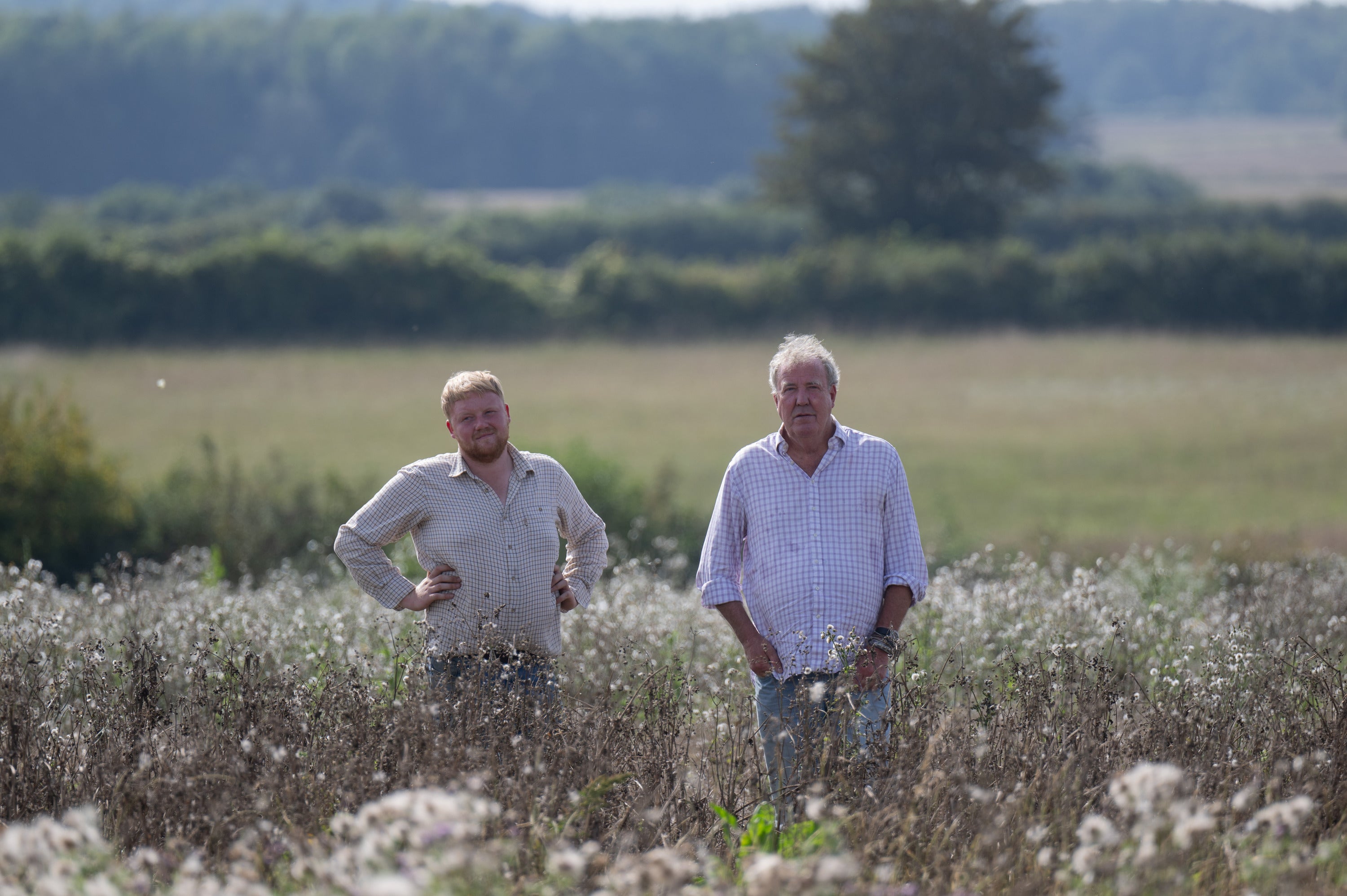 Kaleb Cooper and Jeremy Clarkson star in Clarkson’s Farm season three