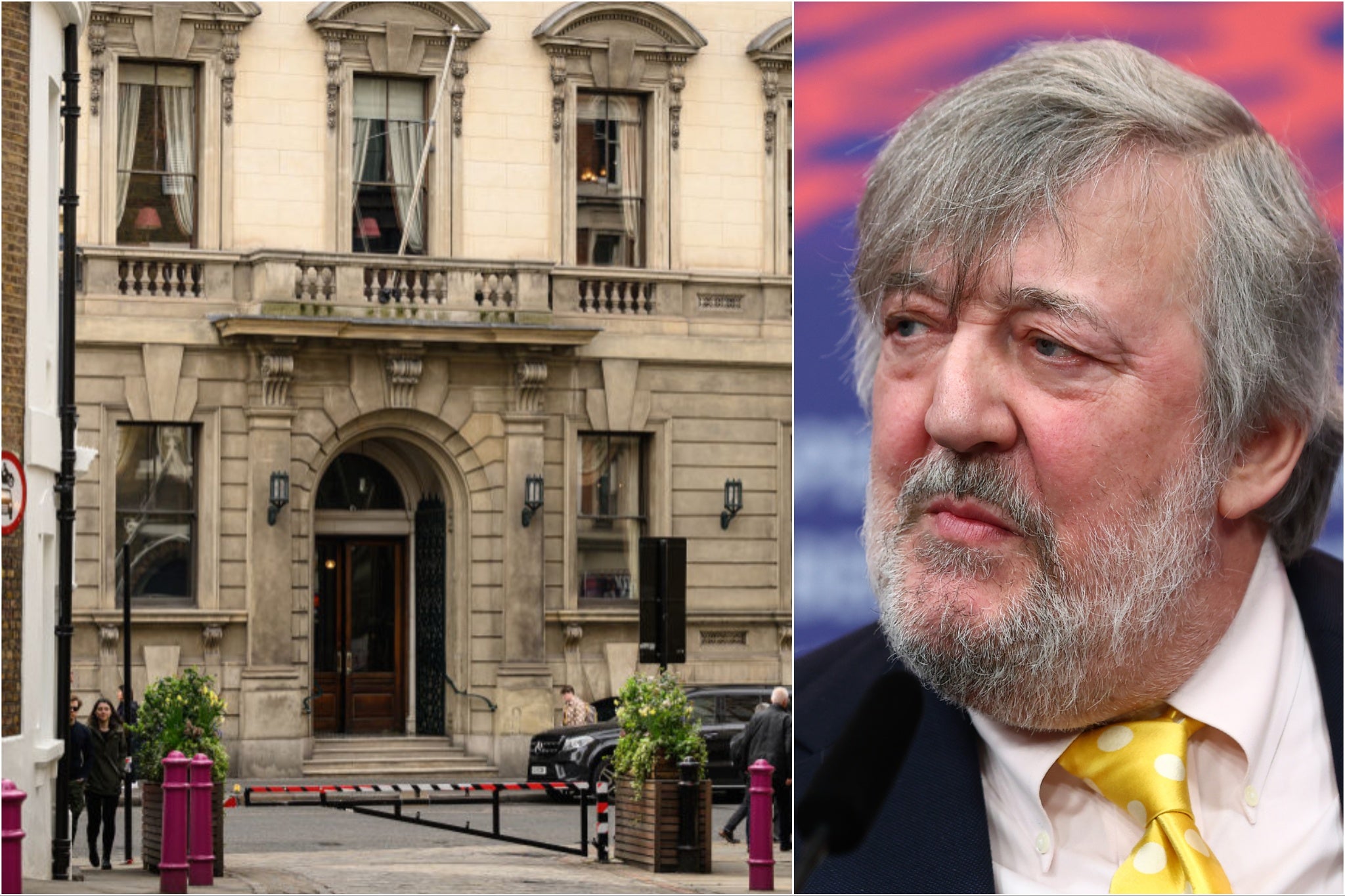 The Garrick Club and Stephen Fry