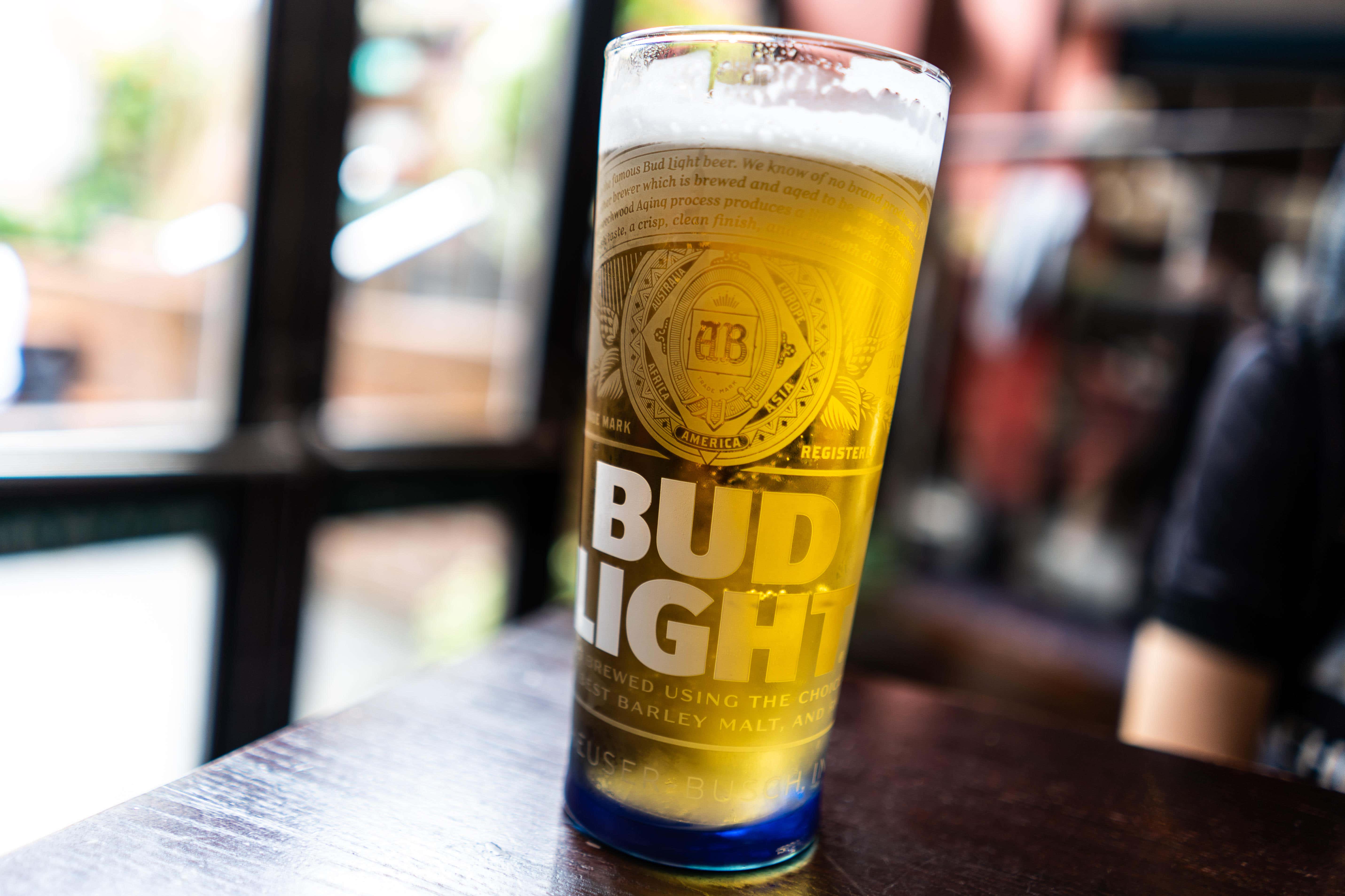 Bud Light and Stella Artois maker AB InBev saw sales grow over the latest quarter (Alamy/PA)