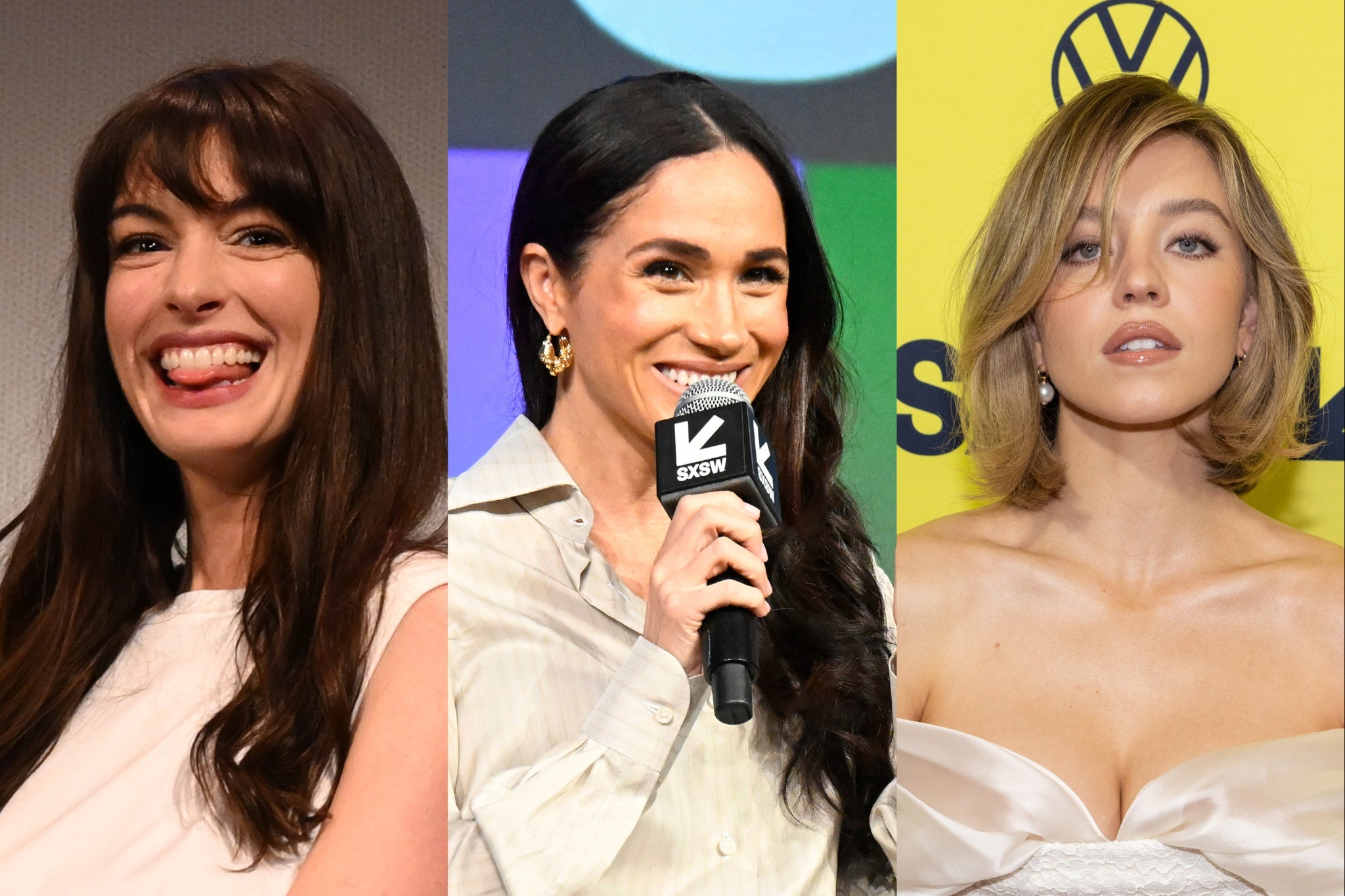 Anne Hathaway, Meghan Markle, Sydney Sweeney at SXSW 2024