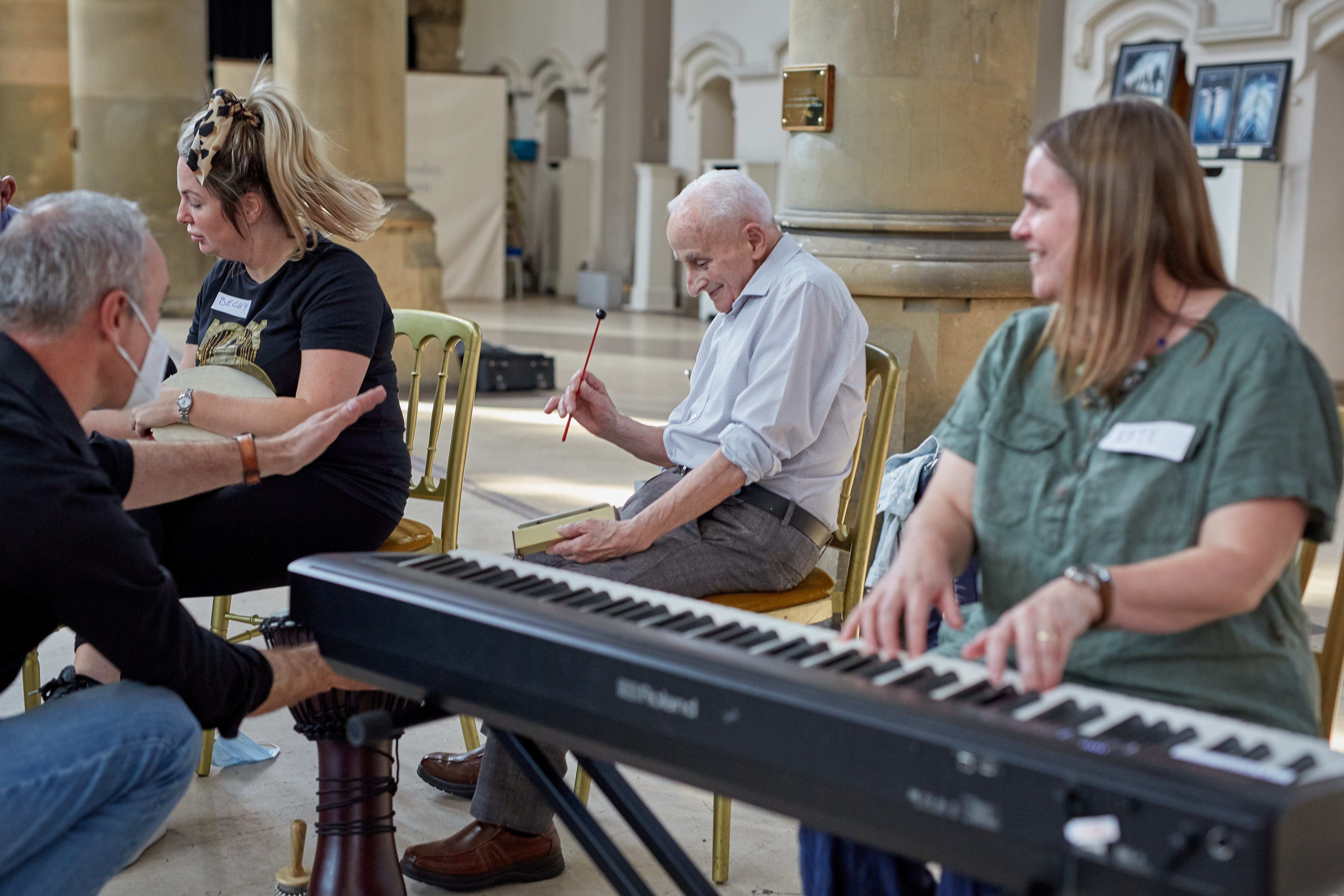 Manchester Camerata’s Music in Mind cafe in The Monastery, Gorton (Manchester Camerata)