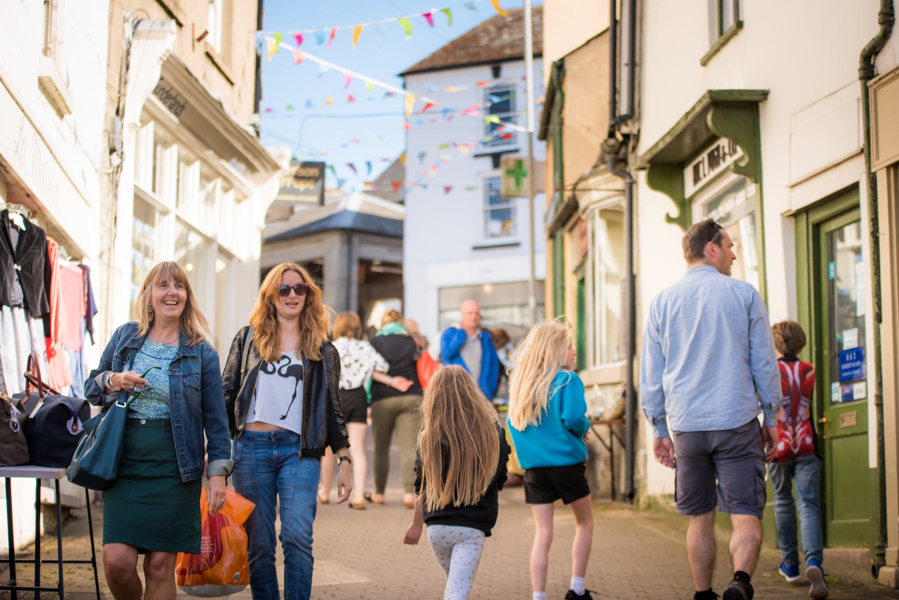 There’s a riot of bookshops to browse on Hay’s high street