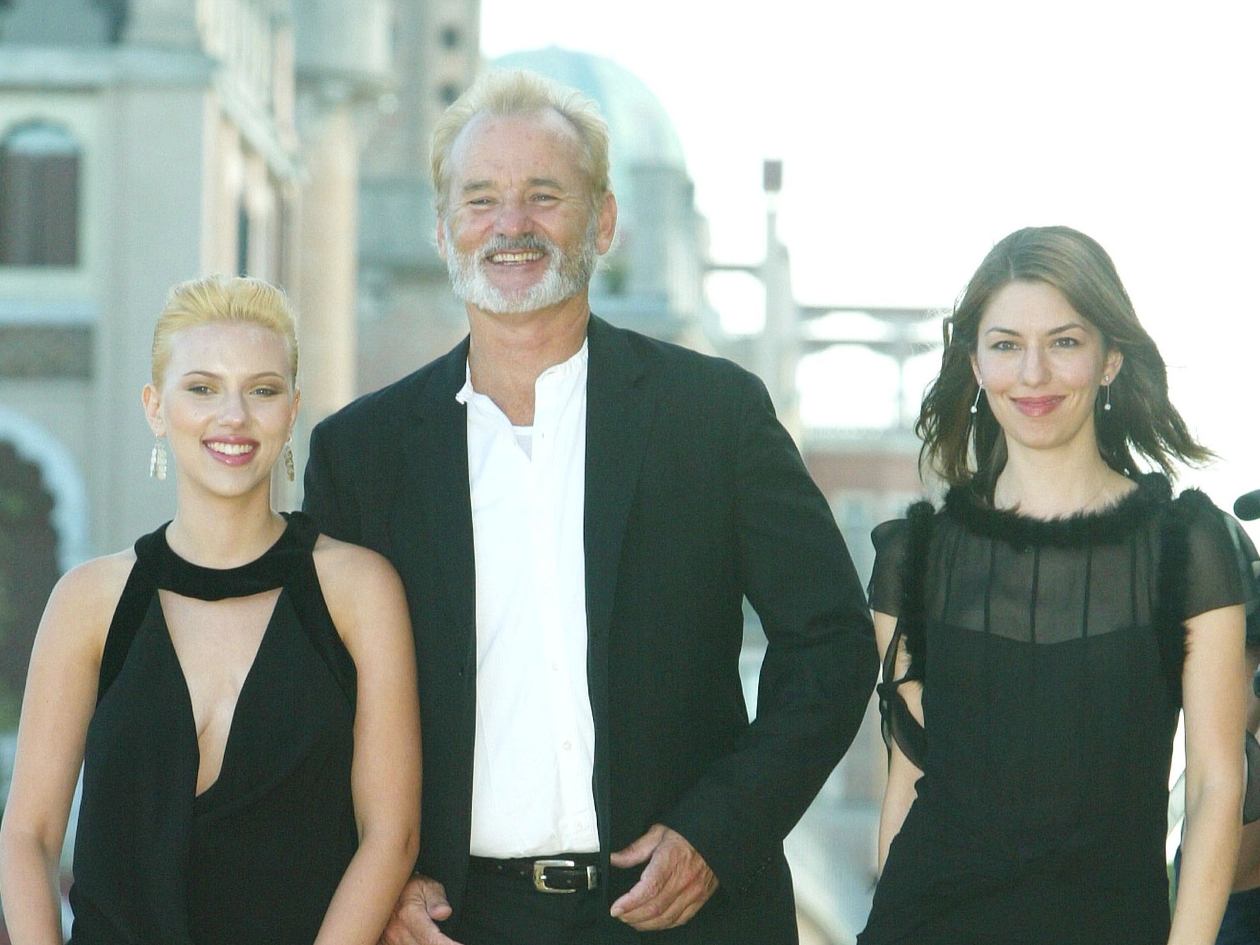 Johansson, Murray and Coppola at a ‘Lost in Translation’ screening at the Venice Film Festival