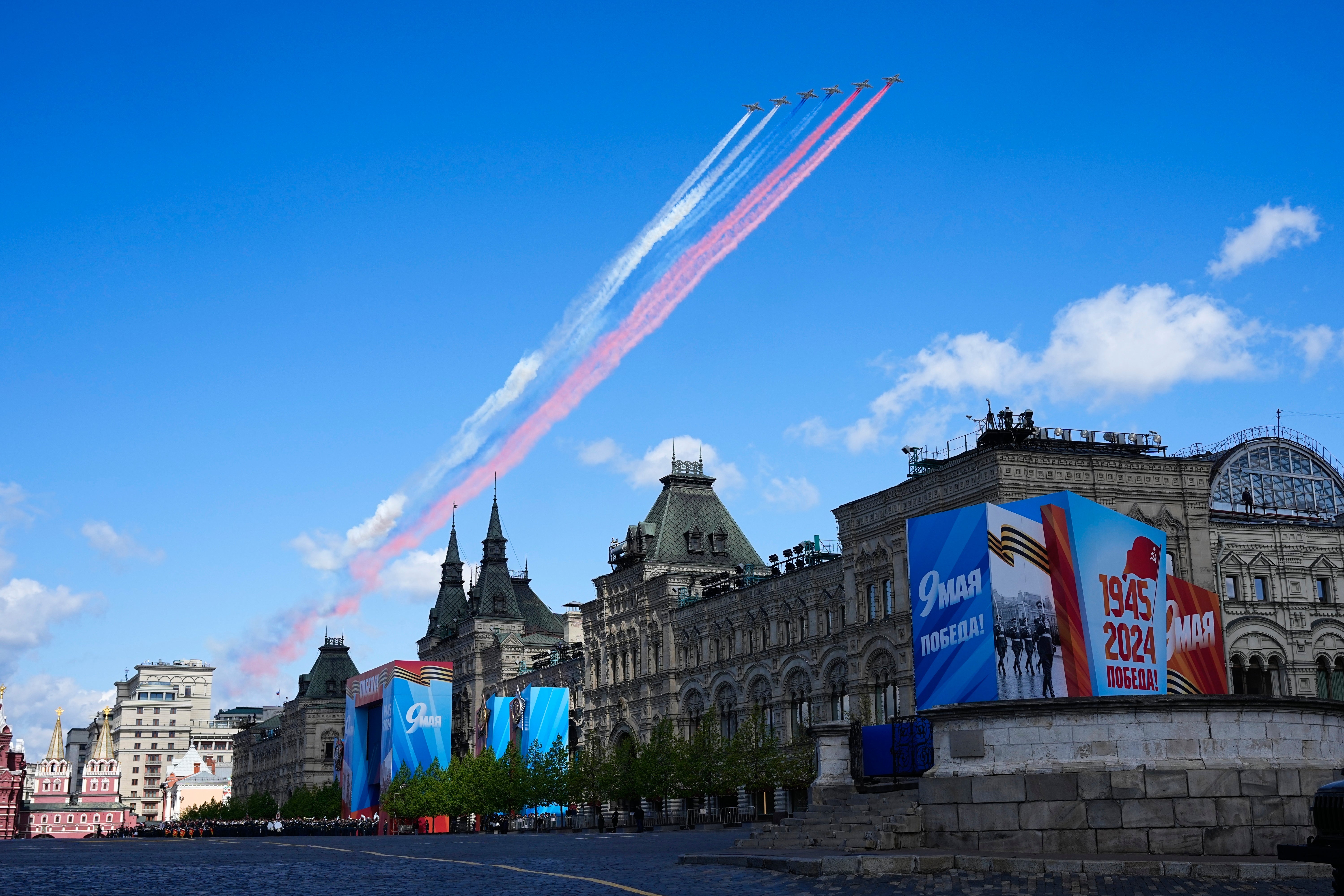 Russia Victory Day Parade Rehearsal