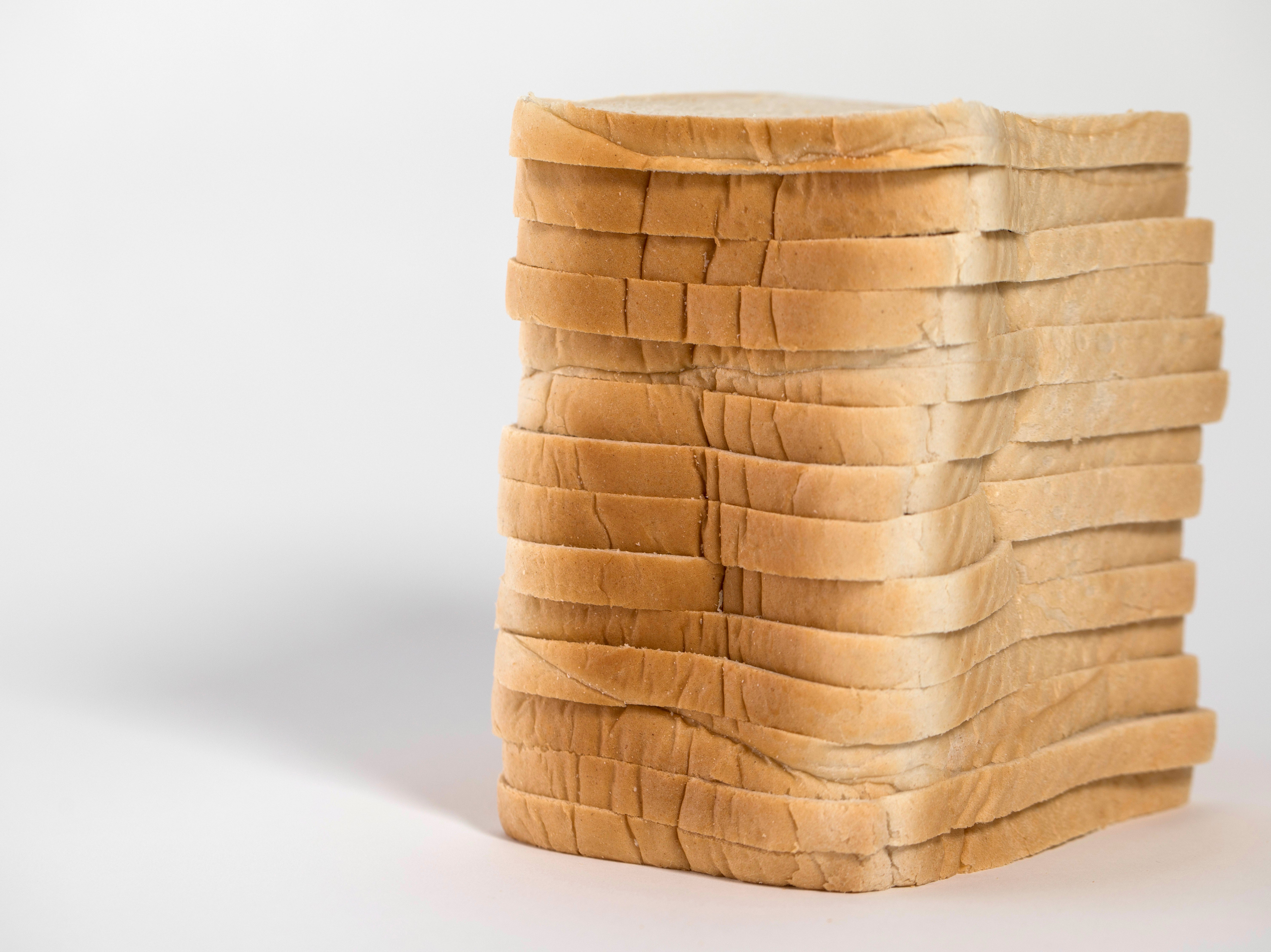 Opt for freshly made bread from a bakery or homemade wholemeal bread over mass-produced packaged bread