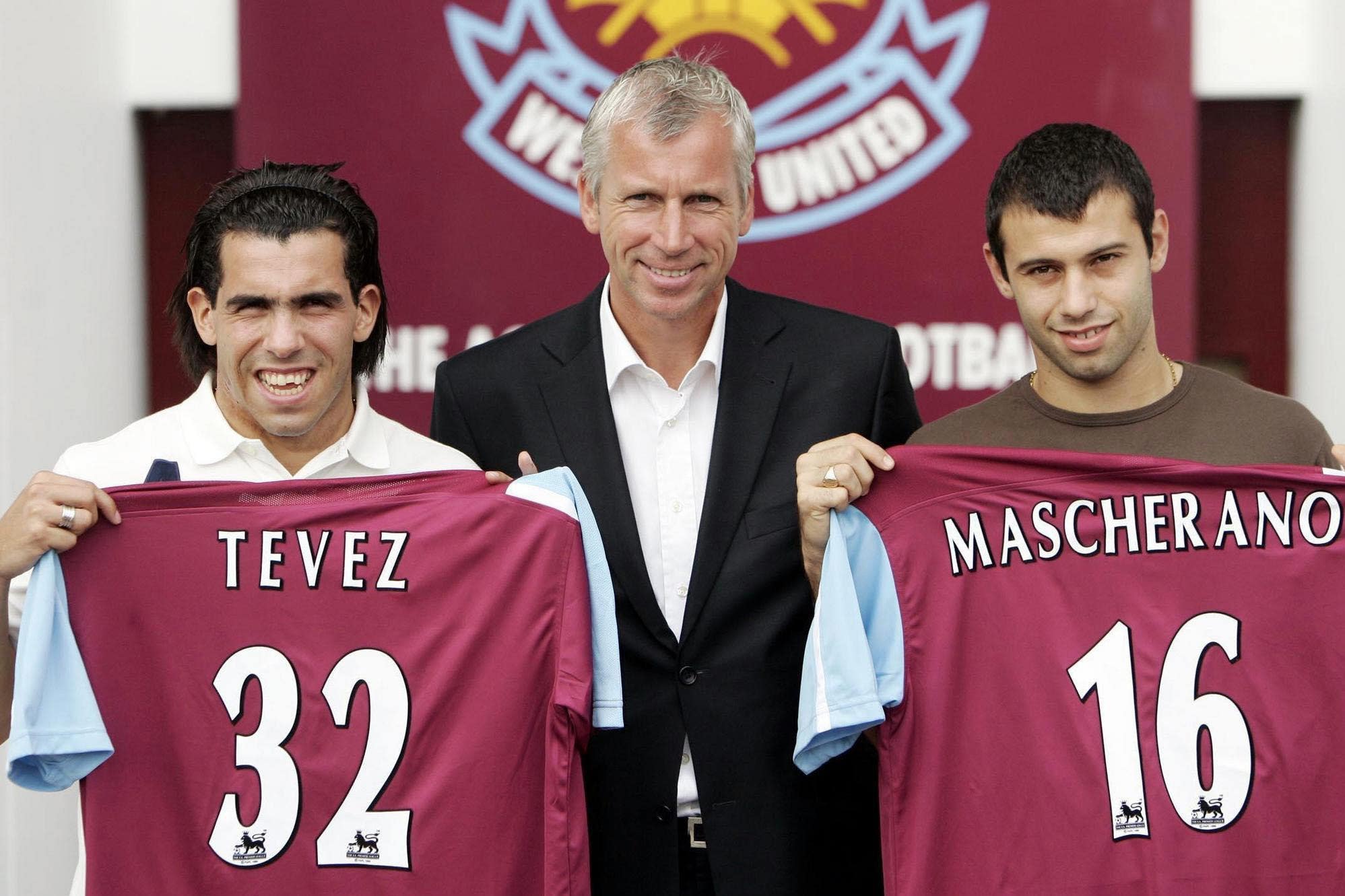 Carlos Tevez and Javier Mascherano were brought in by West Ham boss Alan Pardew (Sean Dempsey/PA)