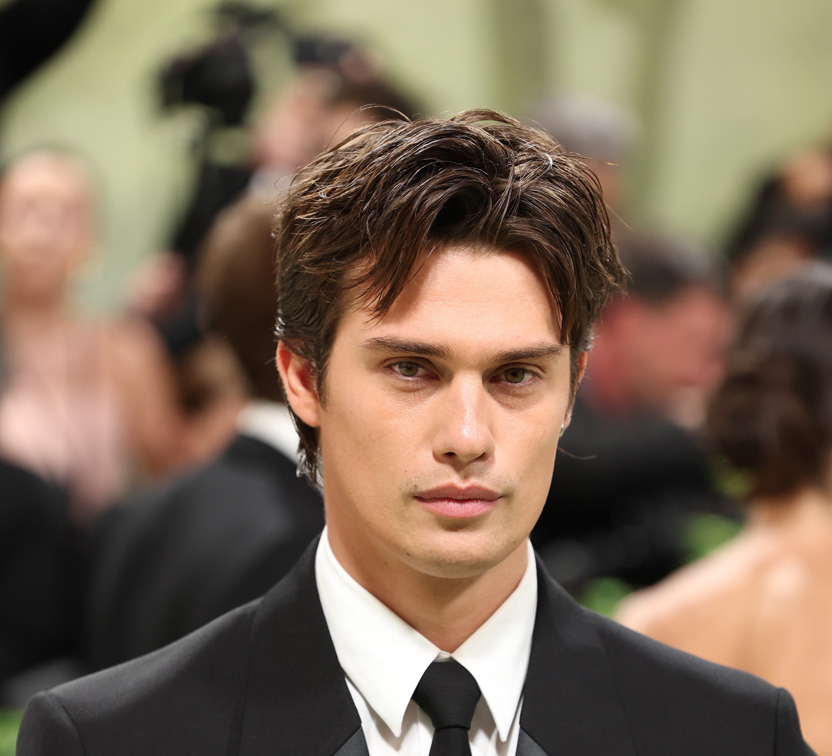 Nicholas Galitzine attends The 2024 Met Gala