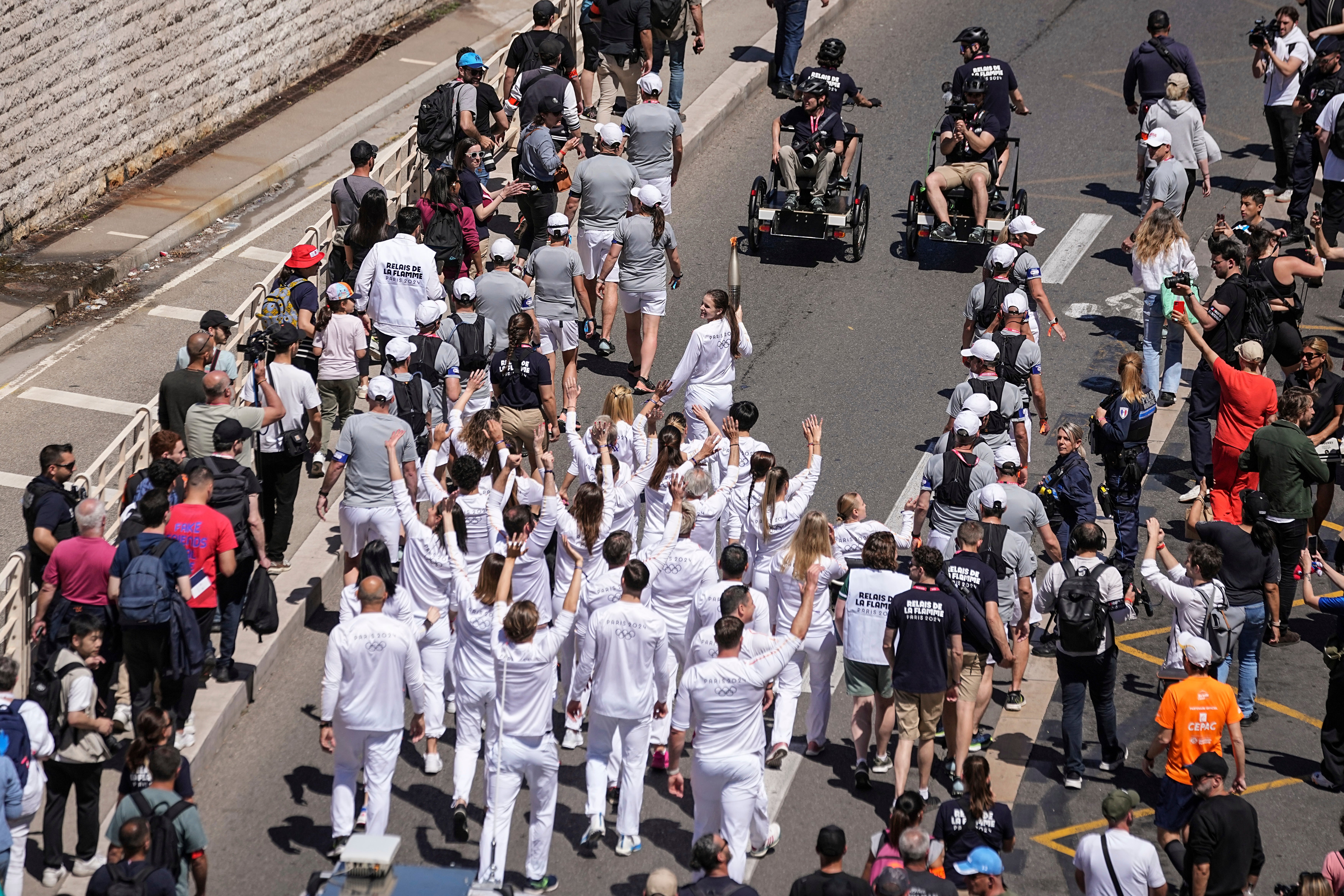 OLY Paris Torch Relay